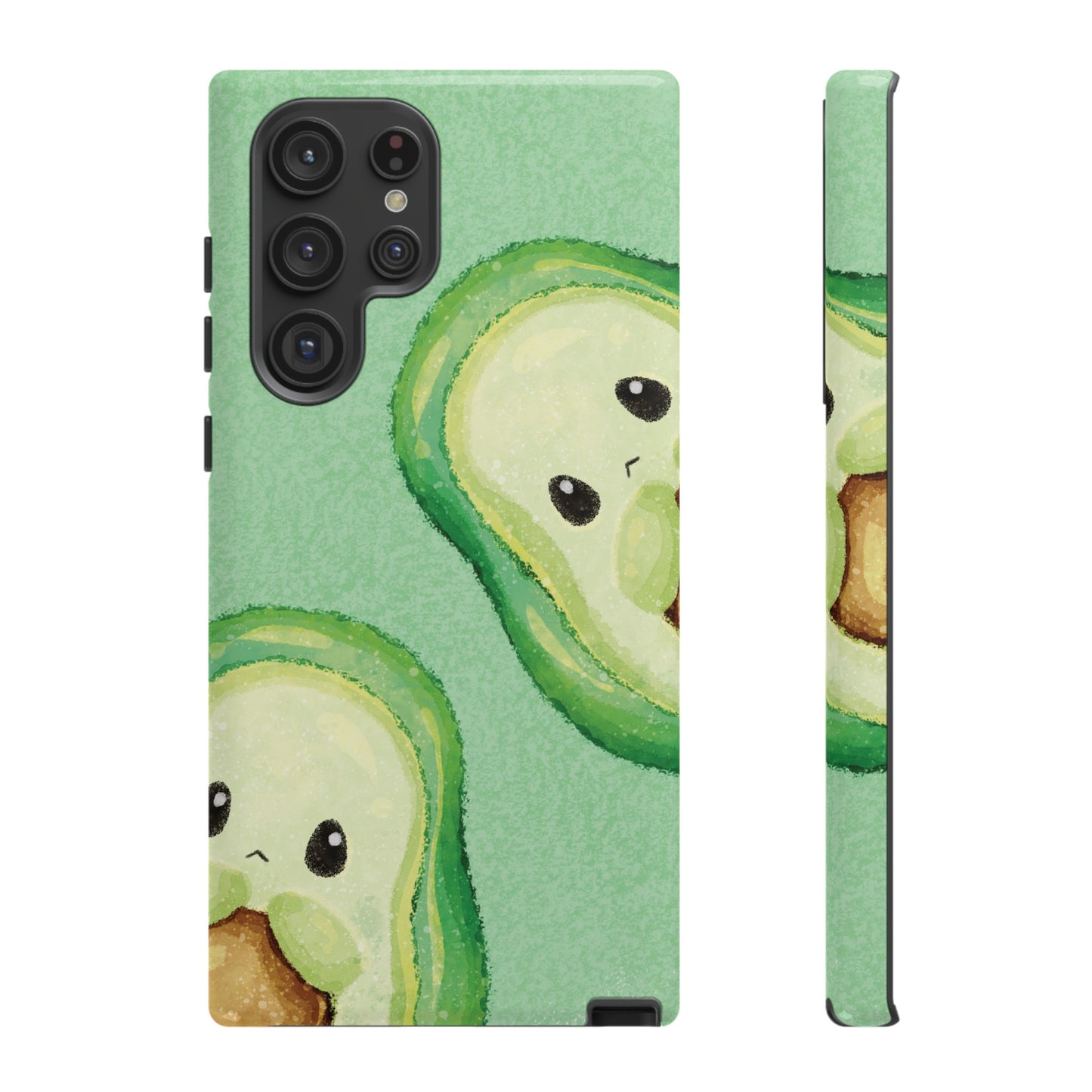 Avocado Friends Wallpaper Phone Case | iPhone 15 Plus/ Pro, 14, 13, 12| Google Pixel 7, Pro, 5| Samsung Galaxy S23 All Major Phone Models