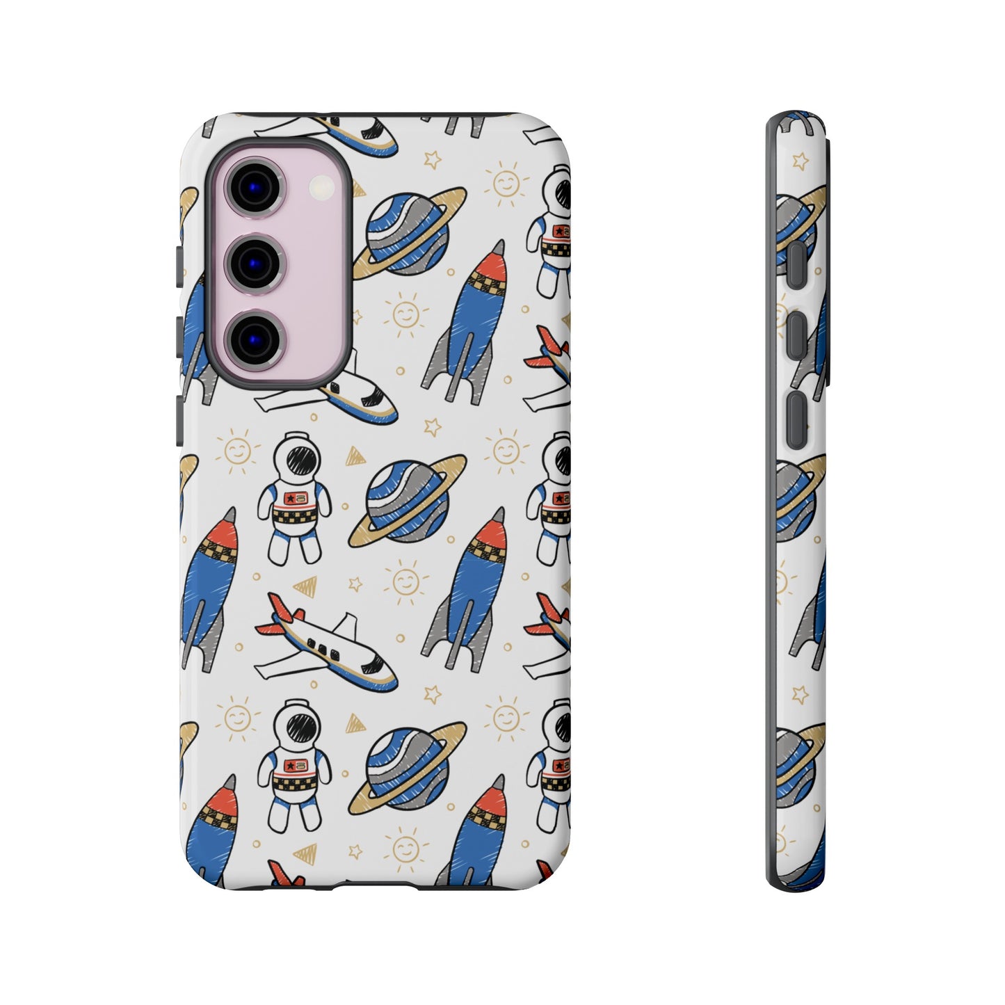 Kids Space Wallpaper Phone Case | iPhone 15 Plus/ Pro, 14, 13, 12| Google Pixel 7, Pro, 5| Samsung Galaxy S23 All Major Phone Models