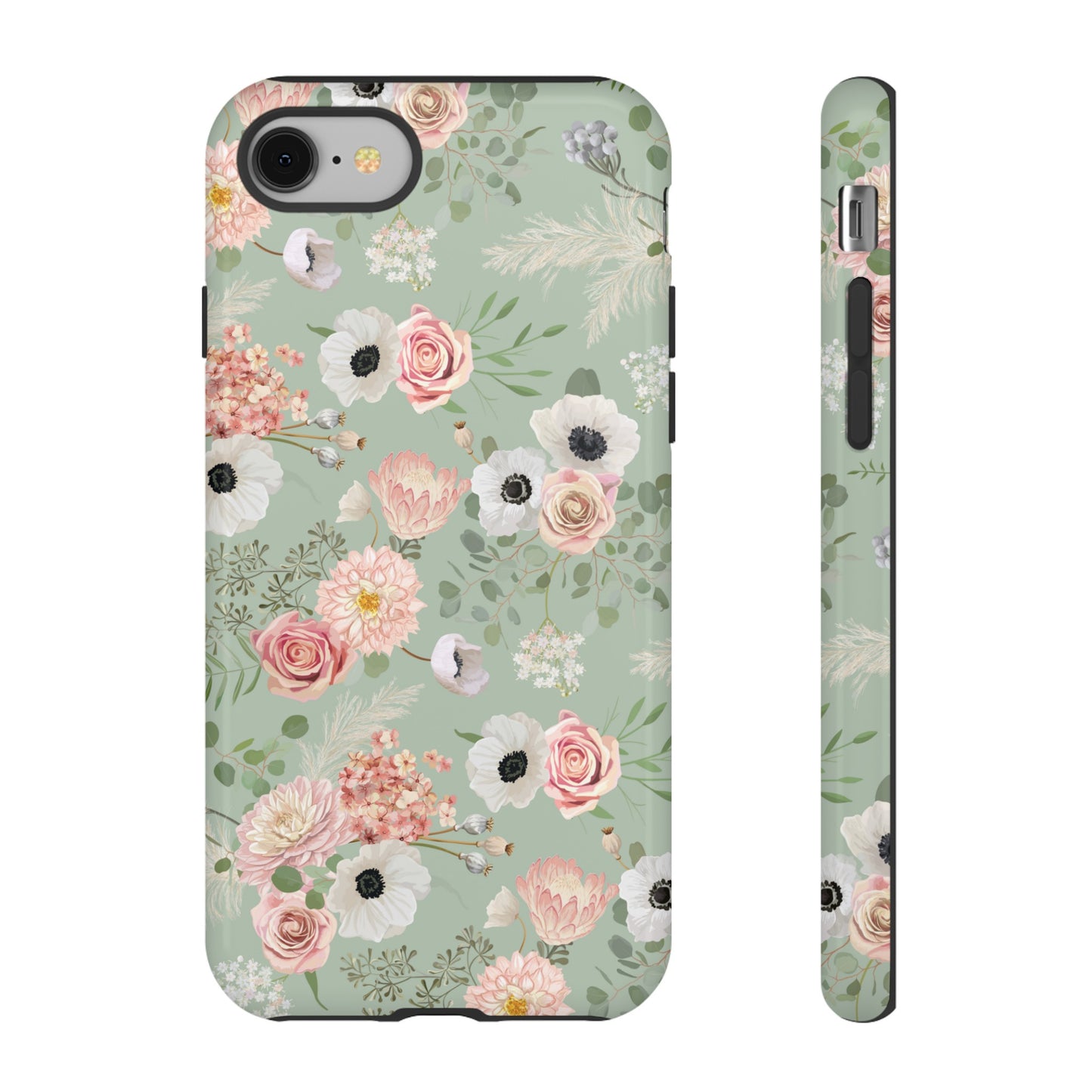 Pastel Flowers Phone Case | iPhone 15 Plus/ Pro, 14, 13, 12| Google Pixel 7, Pro, 5| Samsung Galaxy S23 All Major Phone Models