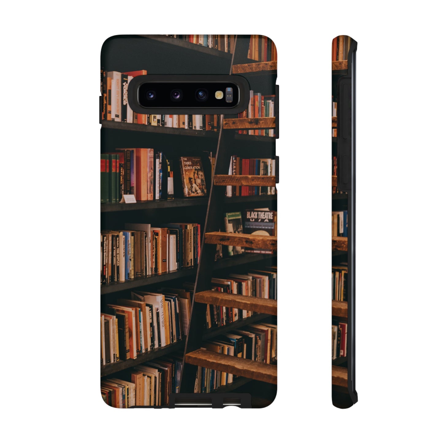 Bookcase Wallpaper Phone Case | iPhone 15 Plus/ Pro, 14, 13, 12| Google Pixel 7, Pro, 5| Samsung Galaxy S23 All Major Phone Models