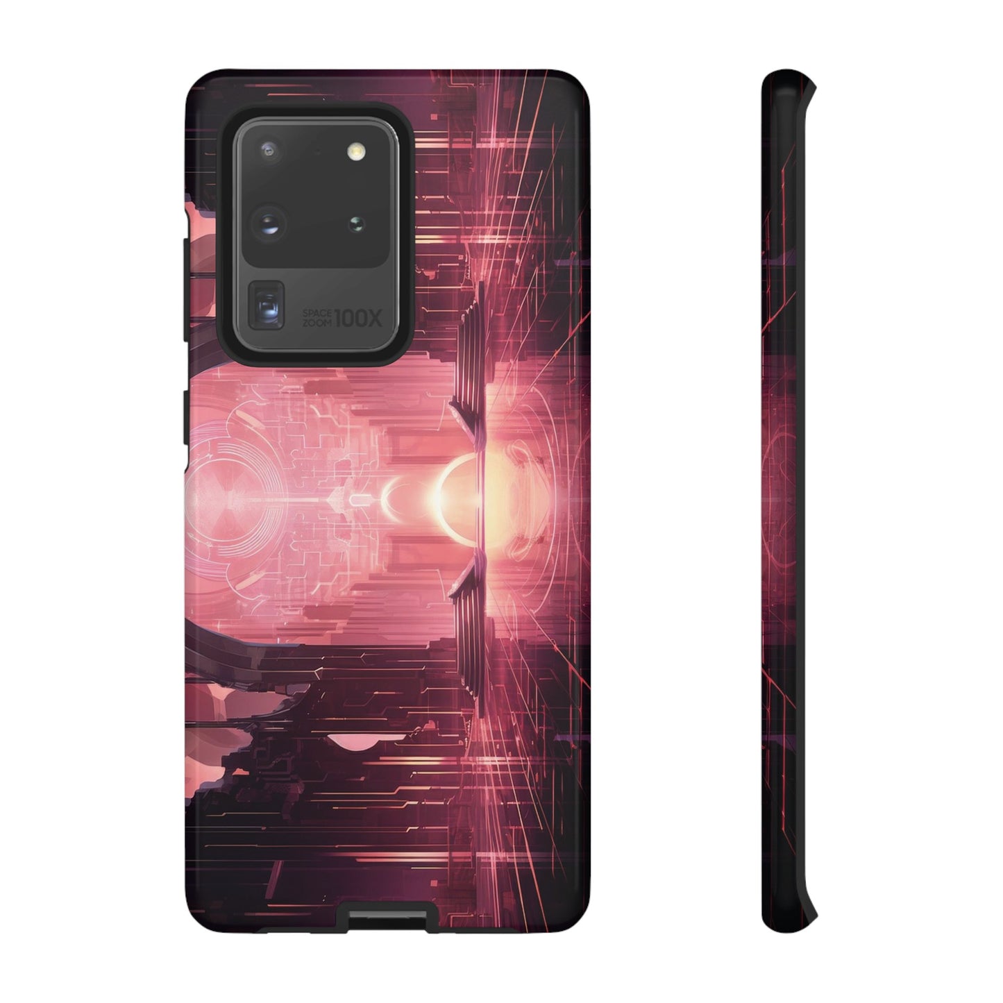 Sci-Fi Hall Wallpaper Phone Case | iPhone 15 Plus/ Pro, 14, 13, 12| Google Pixel 7, Pro, 5| Samsung Galaxy S23 All Major Phone Models