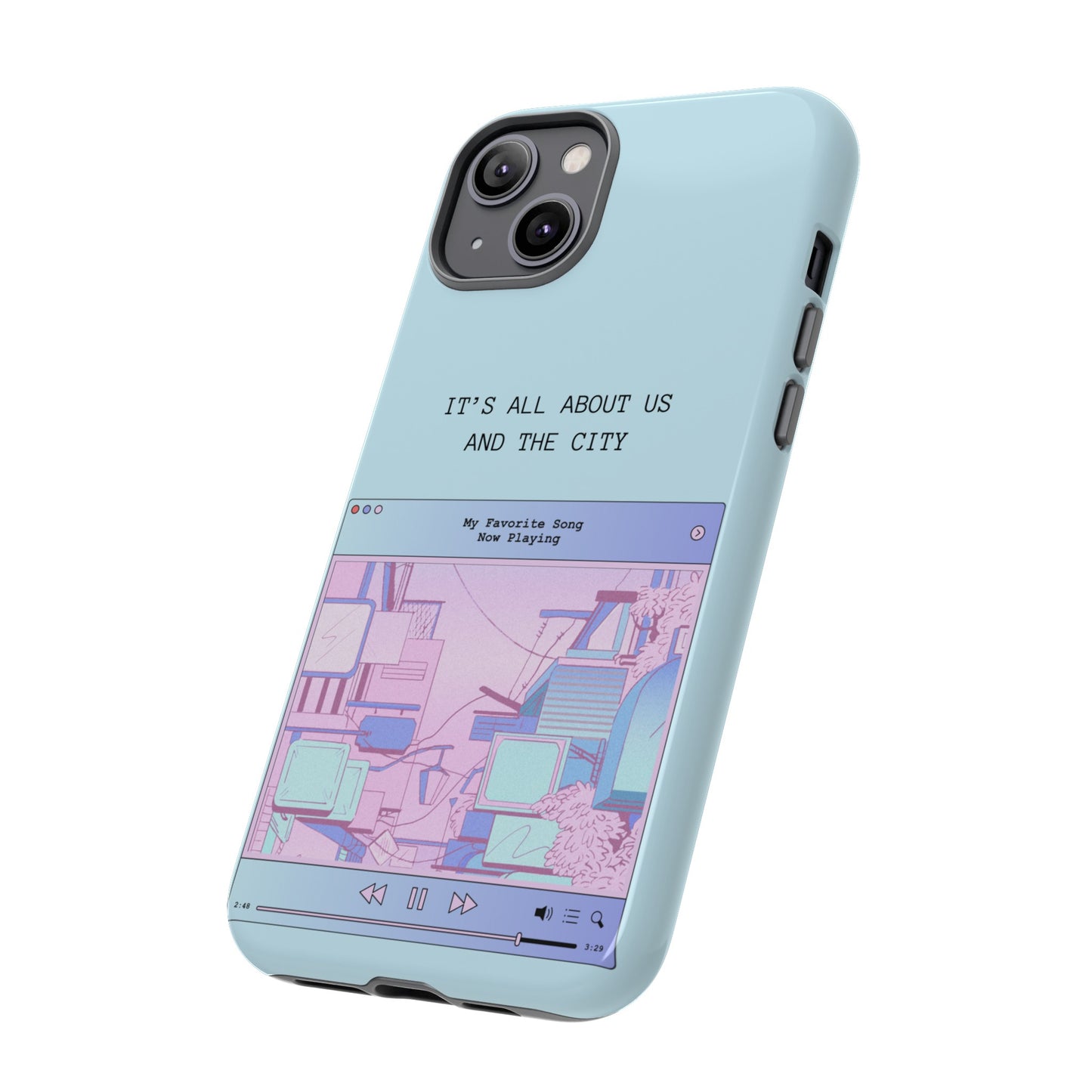 Us And The City Phone Case | iPhone 15 Plus/ Pro, 14, 13, 12| Google Pixel 7, Pro, 5| Samsung Galaxy S23 All Major Phone Models