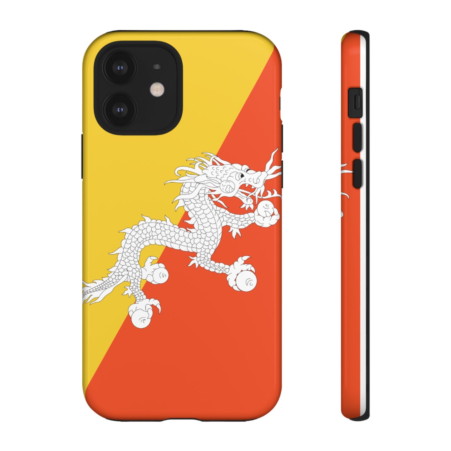 Bhutan Flag Phone Case | iPhone 15 Plus/ Pro, 14, 13, 12| Google Pixel 7, Pro, 5| Samsung Galaxy S23 All Major Phone Models