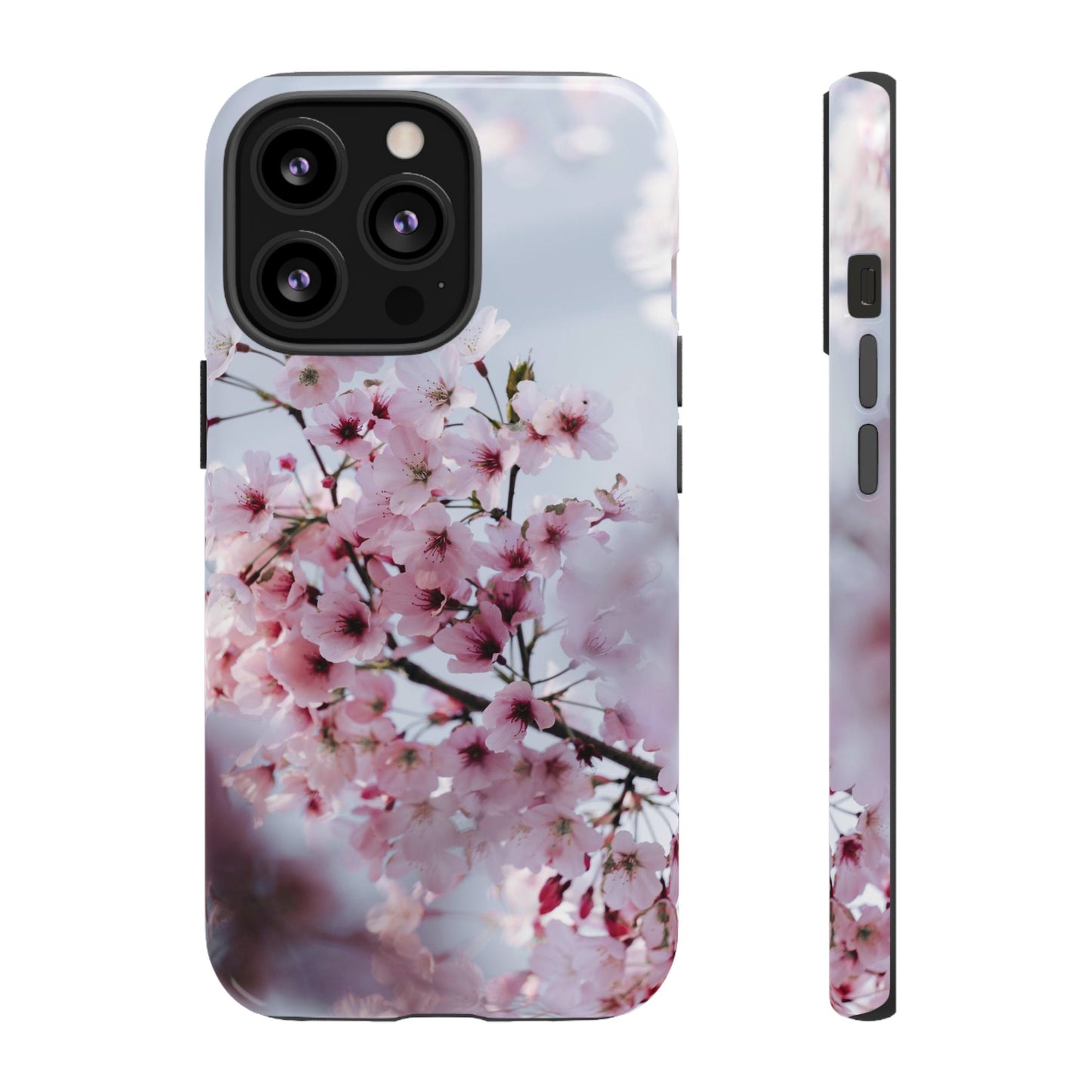 Pink Blossom Wallpaper Phone Case | iPhone 15 Plus/ Pro, 14, 13, 12| Google Pixel 7, Pro, 5| Samsung Galaxy S23 All Major Phone Models