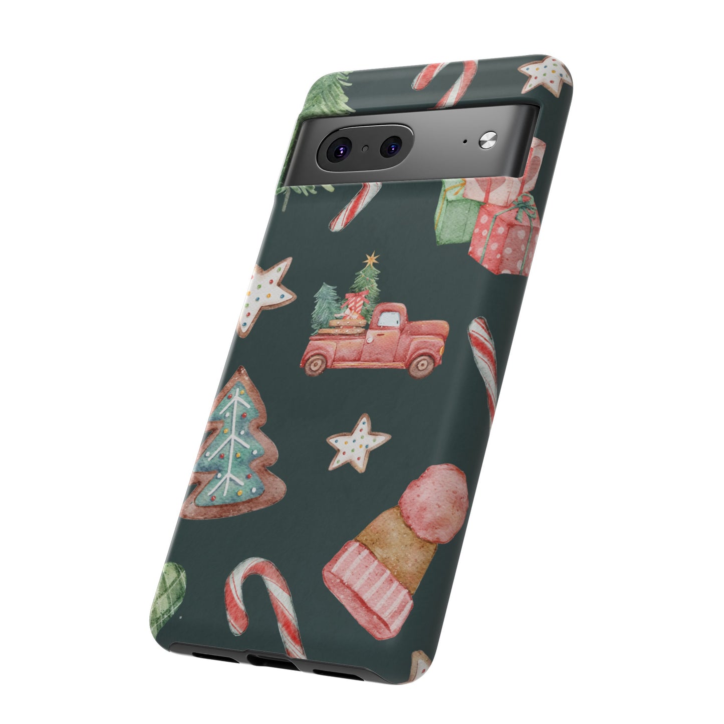 Festive Christmas Wallpaper Phone Case | iPhone 15 Plus/ Pro, 14, 13, 12| Google Pixel 7, Pro, 5| Samsung Galaxy S23 All Major Phone Models