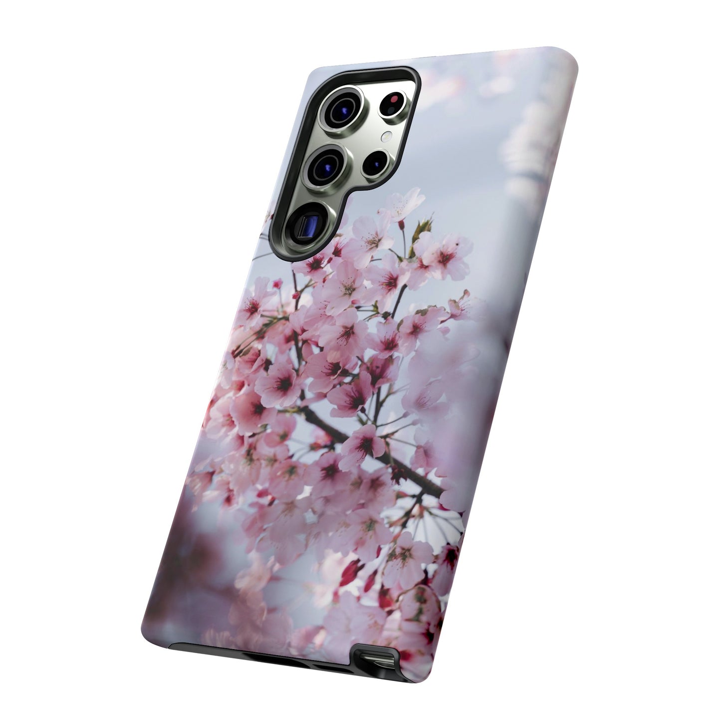 Pink Blossom Wallpaper Phone Case | iPhone 15 Plus/ Pro, 14, 13, 12| Google Pixel 7, Pro, 5| Samsung Galaxy S23 All Major Phone Models