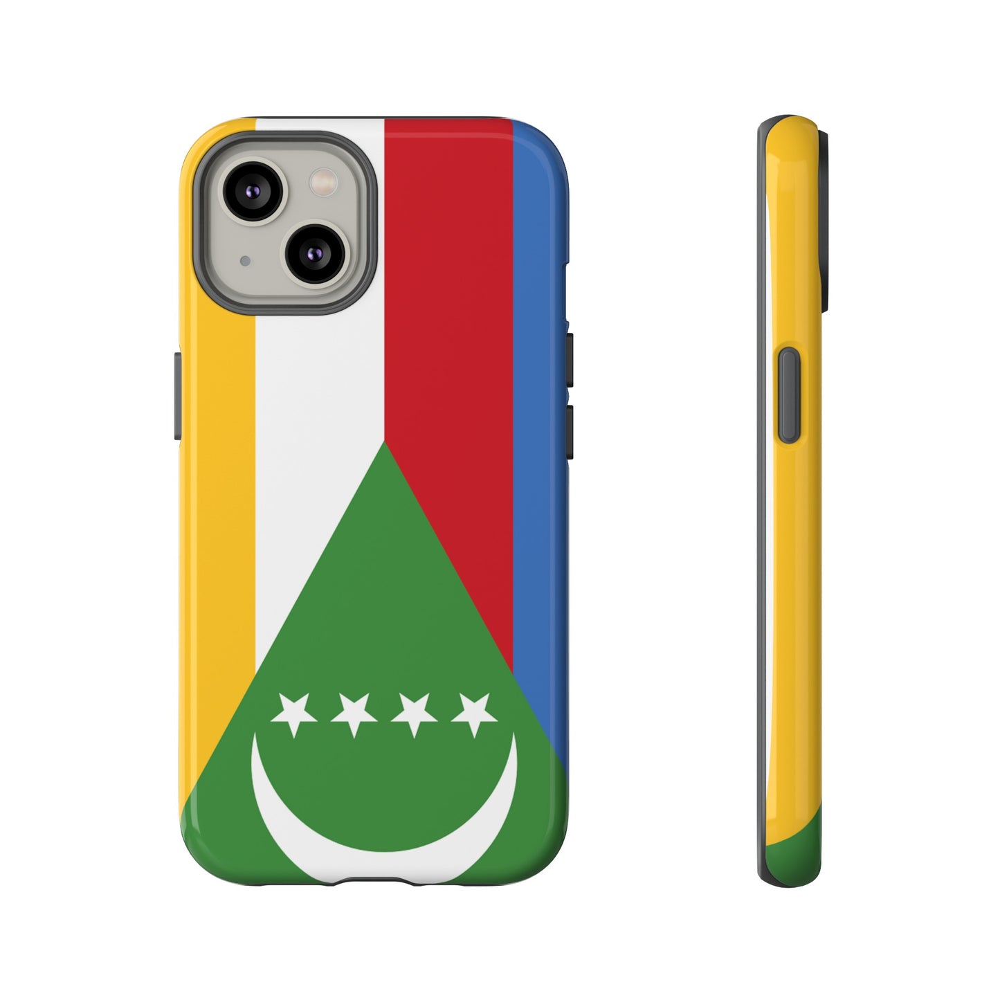 Comoros Flag Phone Case | iPhone 15 Plus/ Pro, 14, 13, 12| Google Pixel 7, Pro, 5| Samsung Galaxy S23 All Major Phone Models