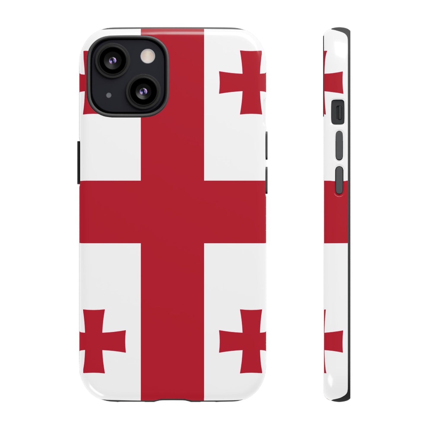 Georgia Flag Phone Case | iPhone 15 Plus/ Pro, 14, 13, 12| Google Pixel 7, Pro, 5| Samsung Galaxy S23 All Major Phone Models