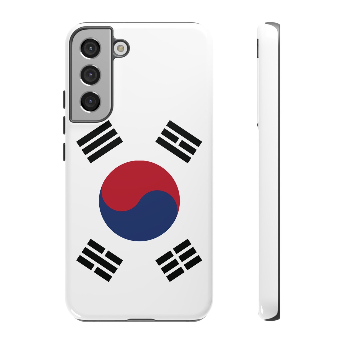 South Korea Flag Phone Case | iPhone 15 Plus/ Pro, 14, 13, 12| Google Pixel 7, Pro, 5| Samsung Galaxy S23 All Major Phone Models