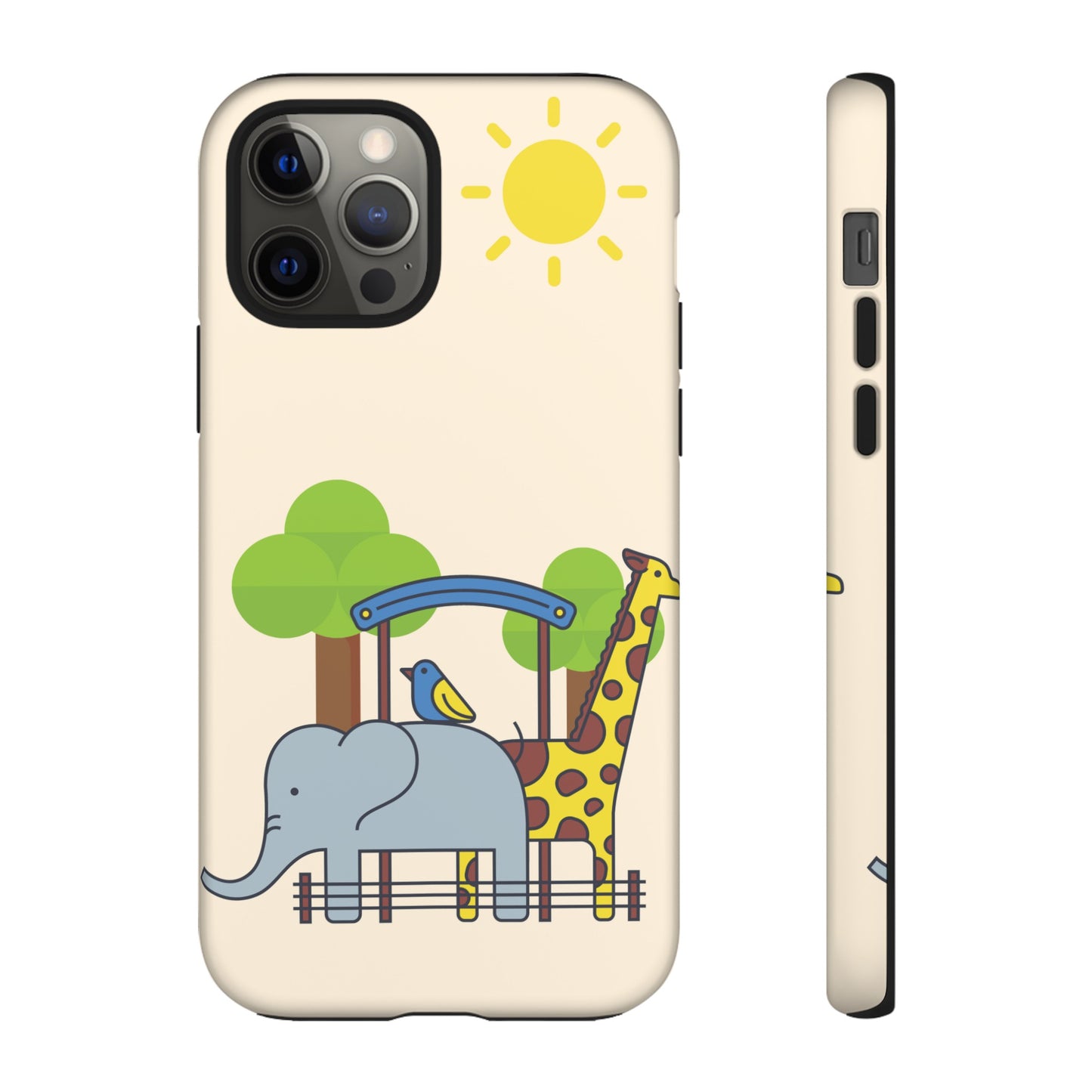 Zoo Wallpaper Phone Case | iPhone 15 Plus/ Pro, 14, 13, 12| Google Pixel 7, Pro, 5| Samsung Galaxy S23 All Major Phone Models