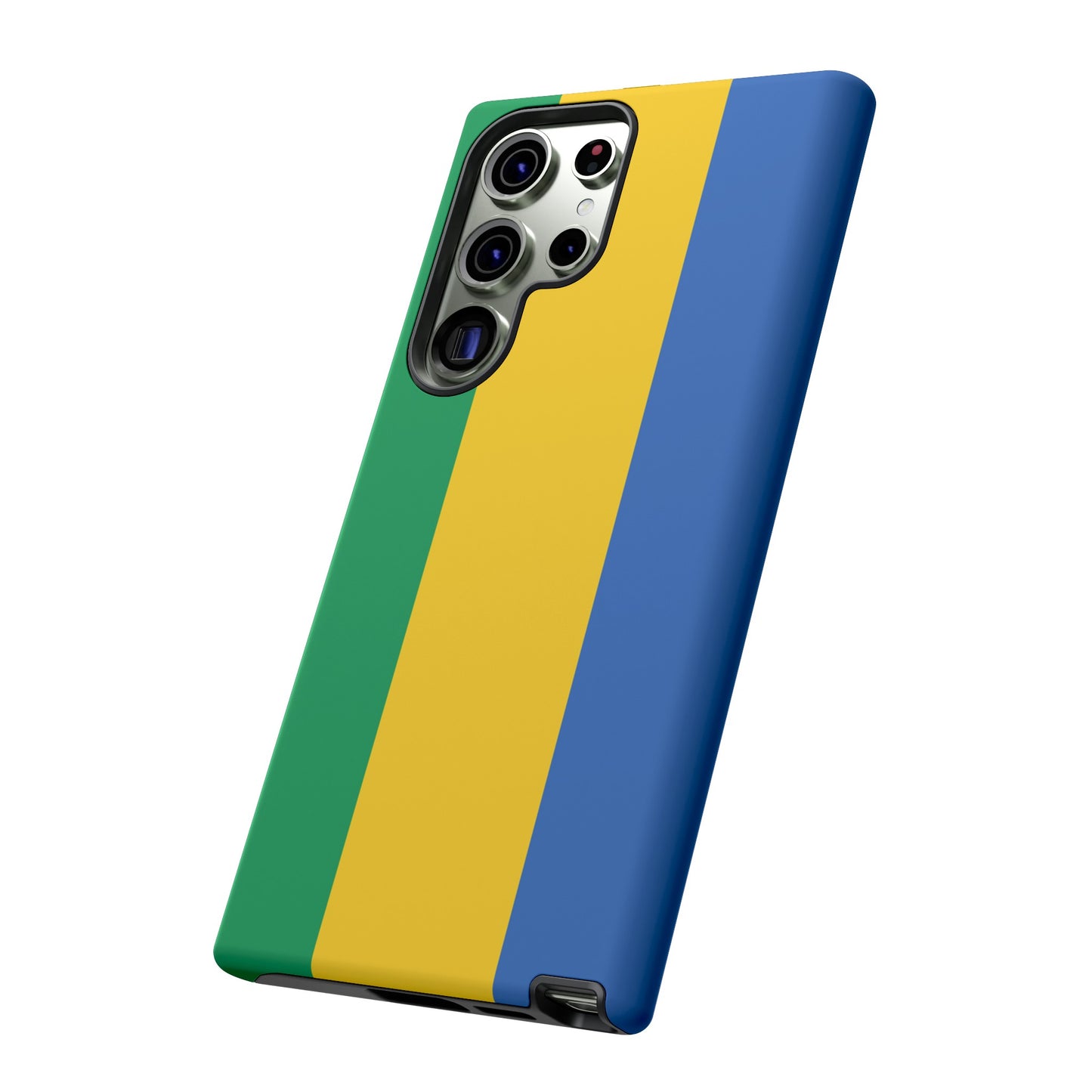 Gabon Flag Phone Case | iPhone 15 Plus/ Pro, 14, 13, 12| Google Pixel 7, Pro, 5| Samsung Galaxy S23 All Major Phone Models