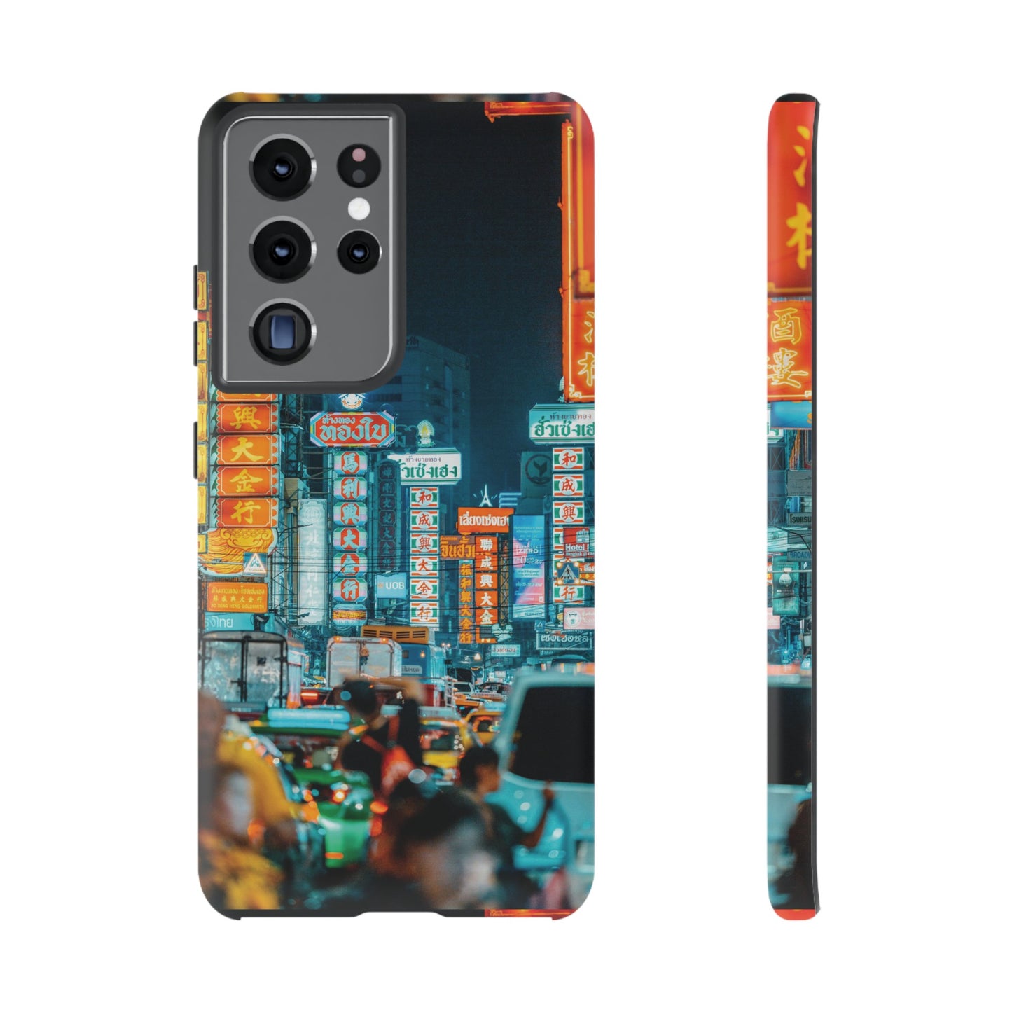 Neon Nightlife Wallpaper Phone Case | iPhone 15 Plus/ Pro, 14, 13, 12| Google Pixel 7, Pro, 5| Samsung Galaxy S23 All Major Phone Models