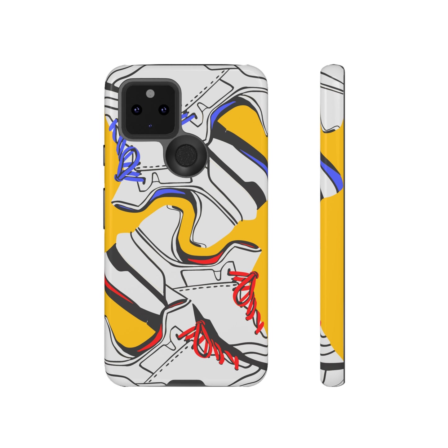 Sneakers Wallpaper Phone Case | iPhone 15 Plus/ Pro, 14, 13, 12| Google Pixel 7, Pro, 5| Samsung Galaxy S23 All Major Phone Models