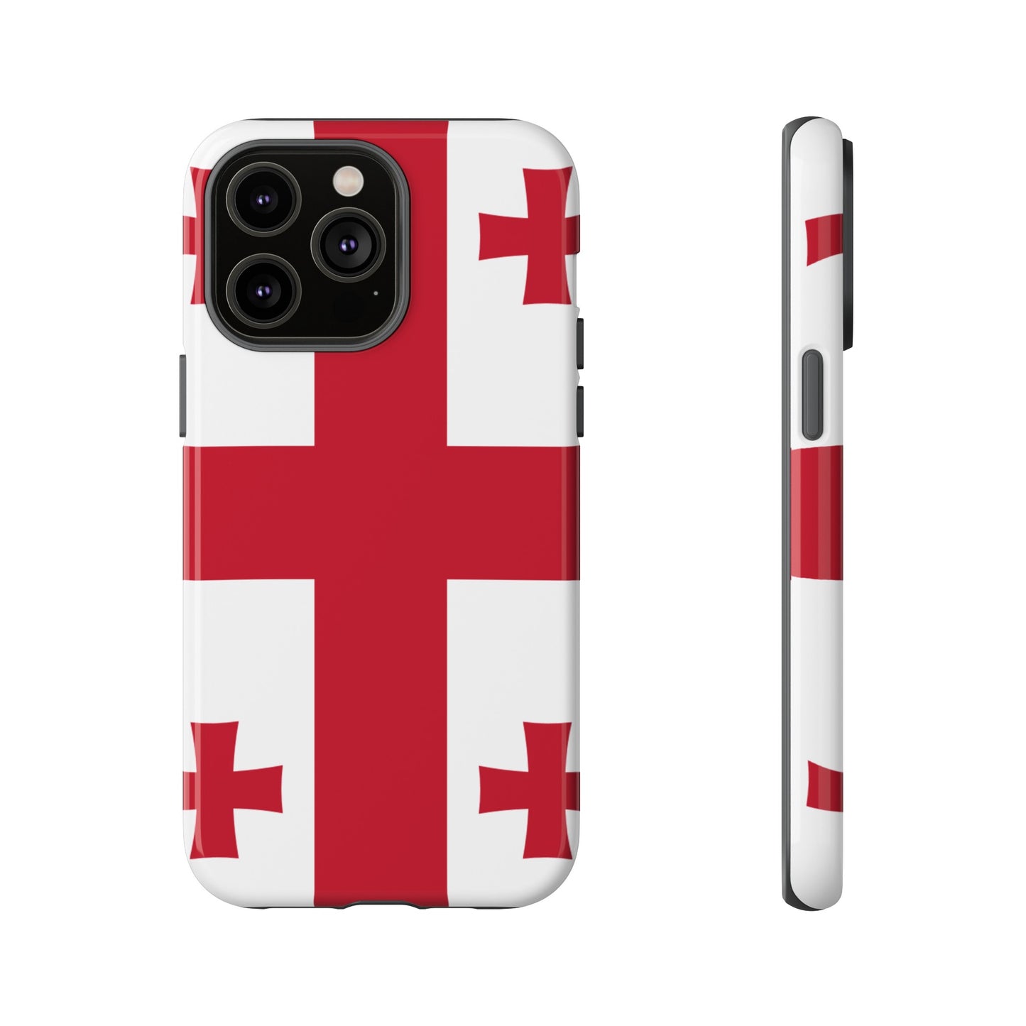 Georgia Flag Phone Case | iPhone 15 Plus/ Pro, 14, 13, 12| Google Pixel 7, Pro, 5| Samsung Galaxy S23 All Major Phone Models