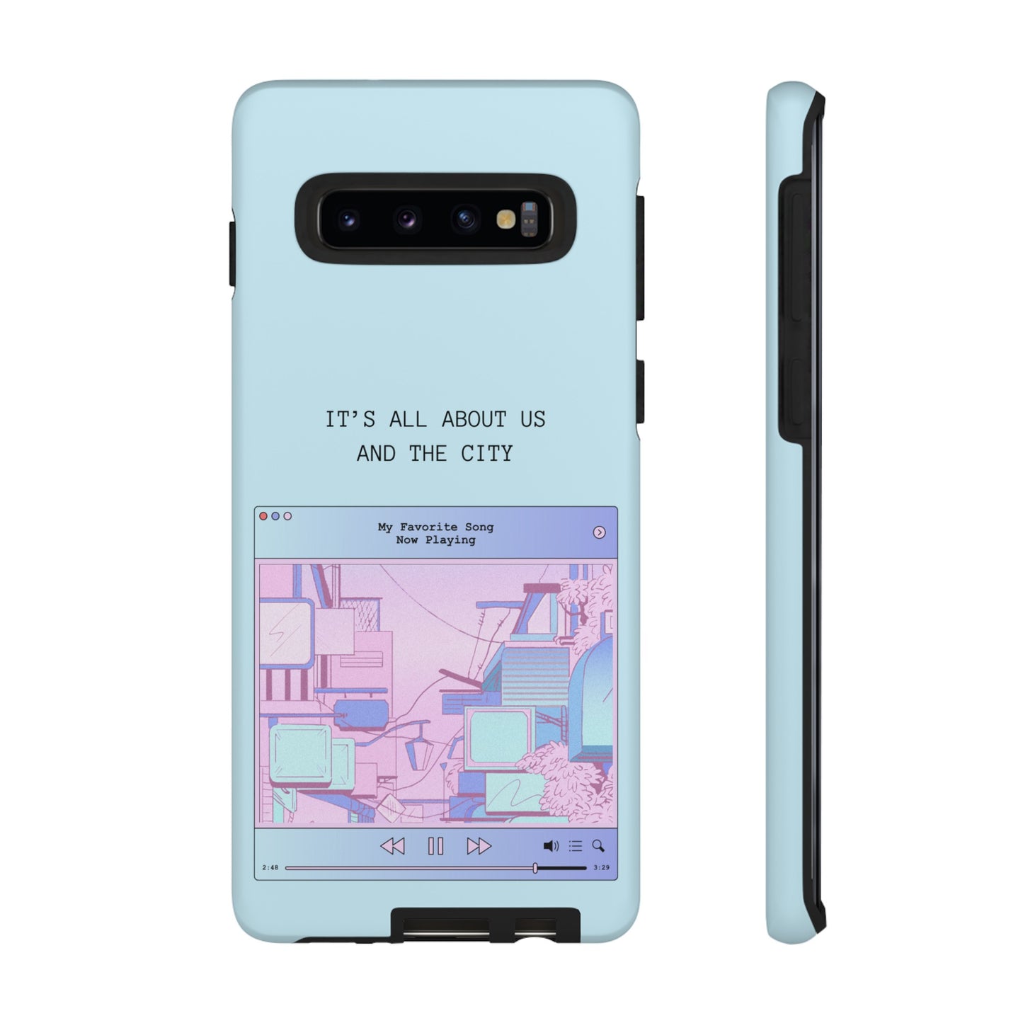 Us And The City Phone Case | iPhone 15 Plus/ Pro, 14, 13, 12| Google Pixel 7, Pro, 5| Samsung Galaxy S23 All Major Phone Models