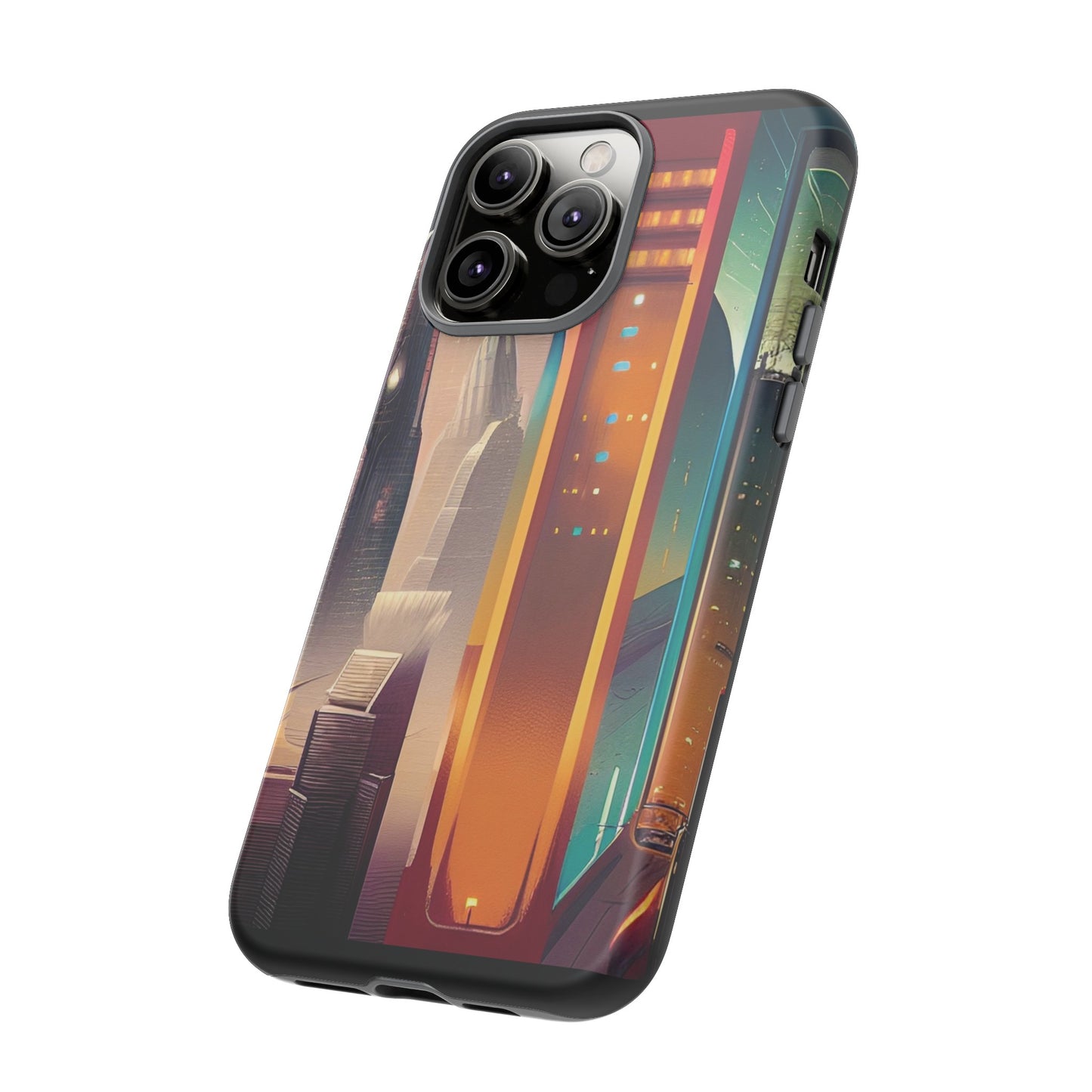 Sci-Fi  Buildings Wallpaper Phone Case | iPhone 15 Plus/ Pro, 14, 13, 12| Google Pixel 7, Pro, 5| Samsung Galaxy S23 All Major Phone Models