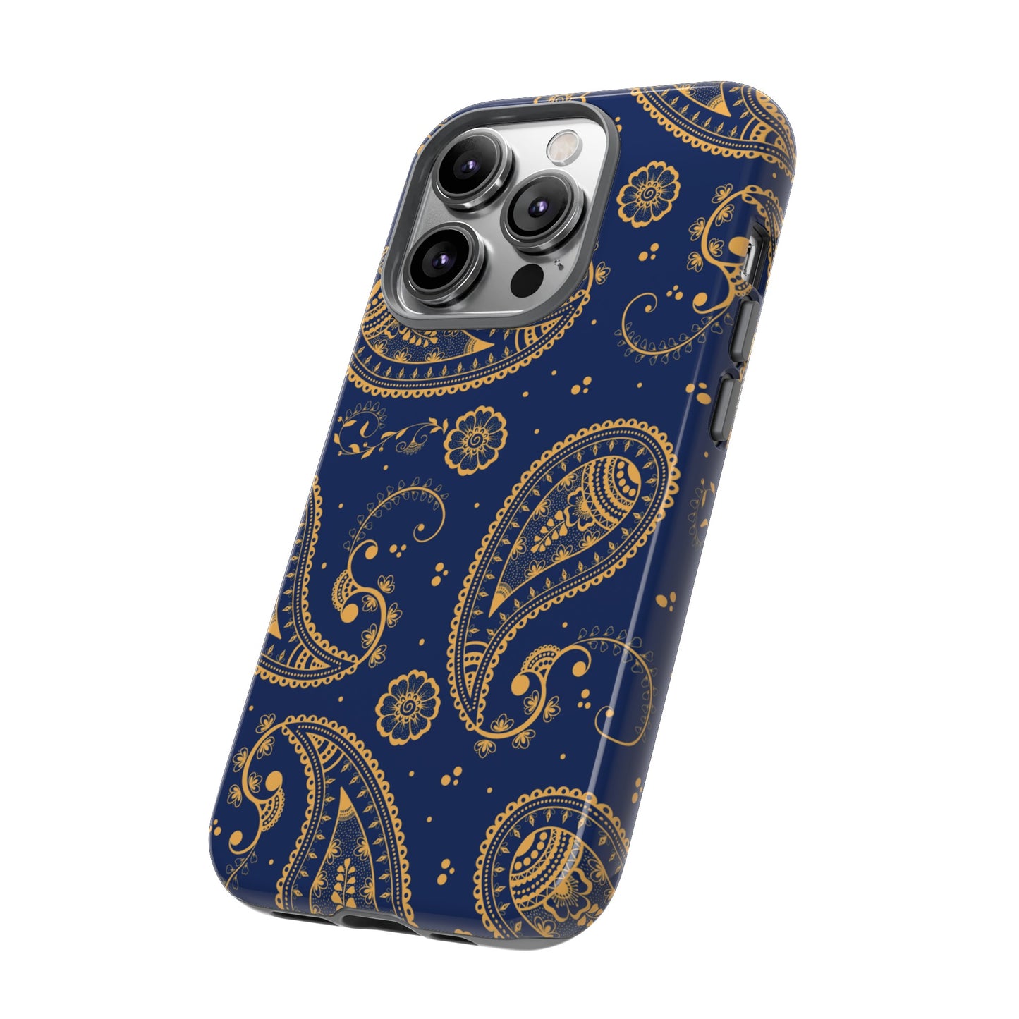 Indian Paisley Wallpaper Phone Case | iPhone 15 Plus/ Pro, 14, 13, 12| Google Pixel 7, Pro, 5| Samsung Galaxy S23 All Major Phone Models