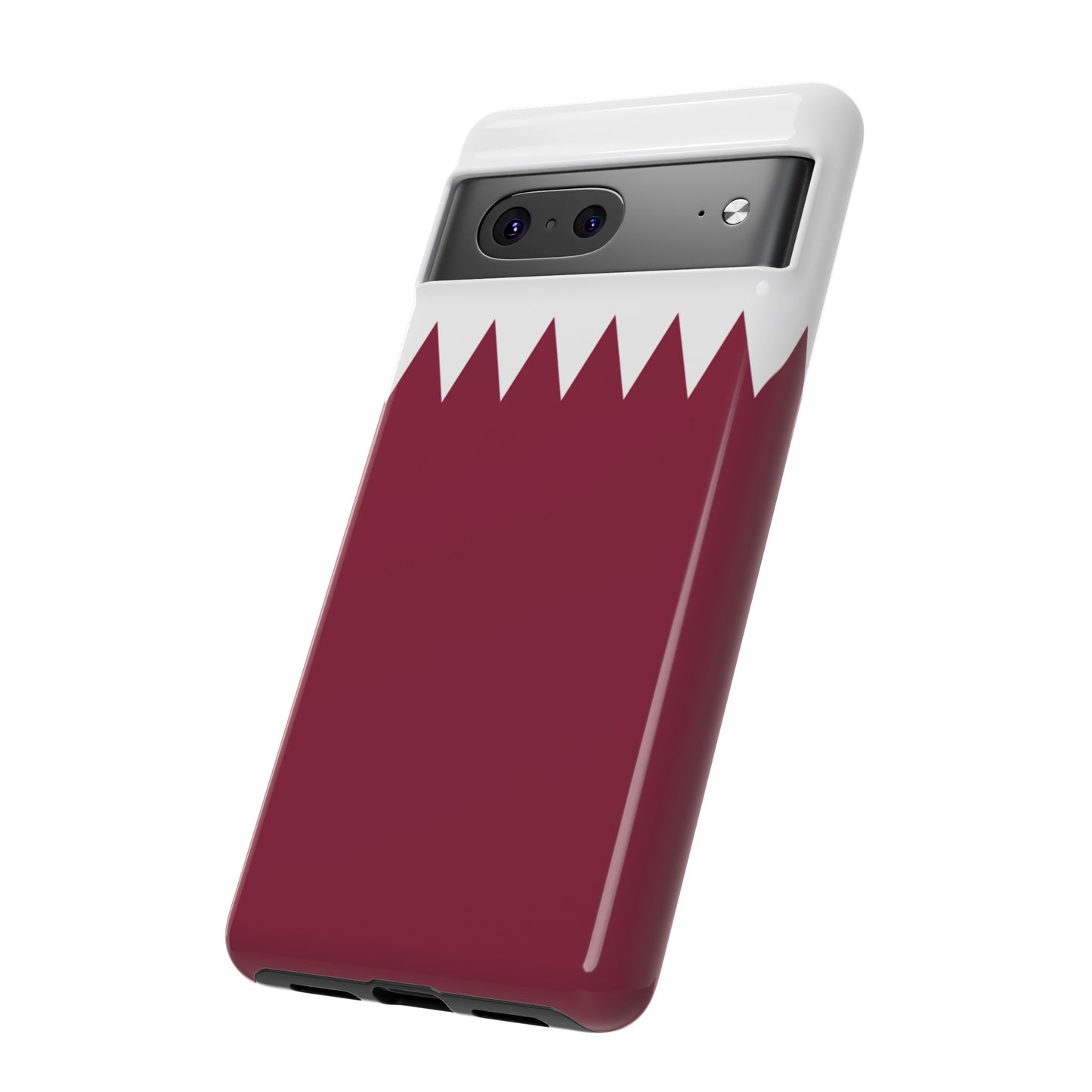 Qatar Flag Phone Case | iPhone 15 Plus/ Pro, 14, 13, 12| Google Pixel 7, Pro, 5| Samsung Galaxy S23 All Major Phone Models