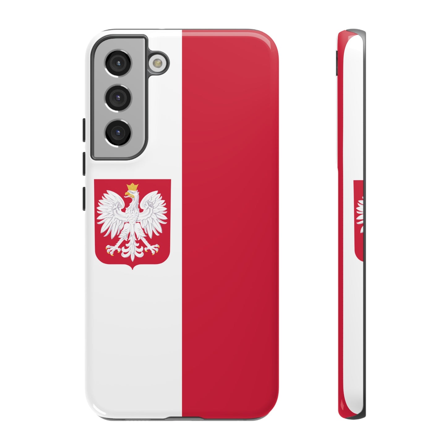 Poland Flag Phone Case | iPhone 15 Plus/ Pro, 14, 13, 12| Google Pixel 7, Pro, 5| Samsung Galaxy S23 All Major Phone Models