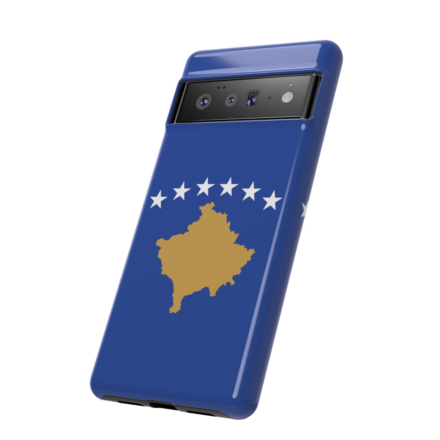 Kosovo Flag Phone Case | iPhone 15 Plus/ Pro, 14, 13, 12| Google Pixel 7, Pro, 5| Samsung Galaxy S23 All Major Phone Models