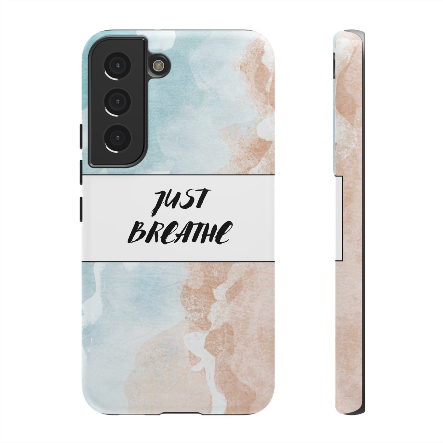 Just Breathe Phone Case | iPhone 15 Plus/ Pro, 14, 13, 12| Google Pixel 7, Pro, 5| Samsung Galaxy S23 All Major Phone Models