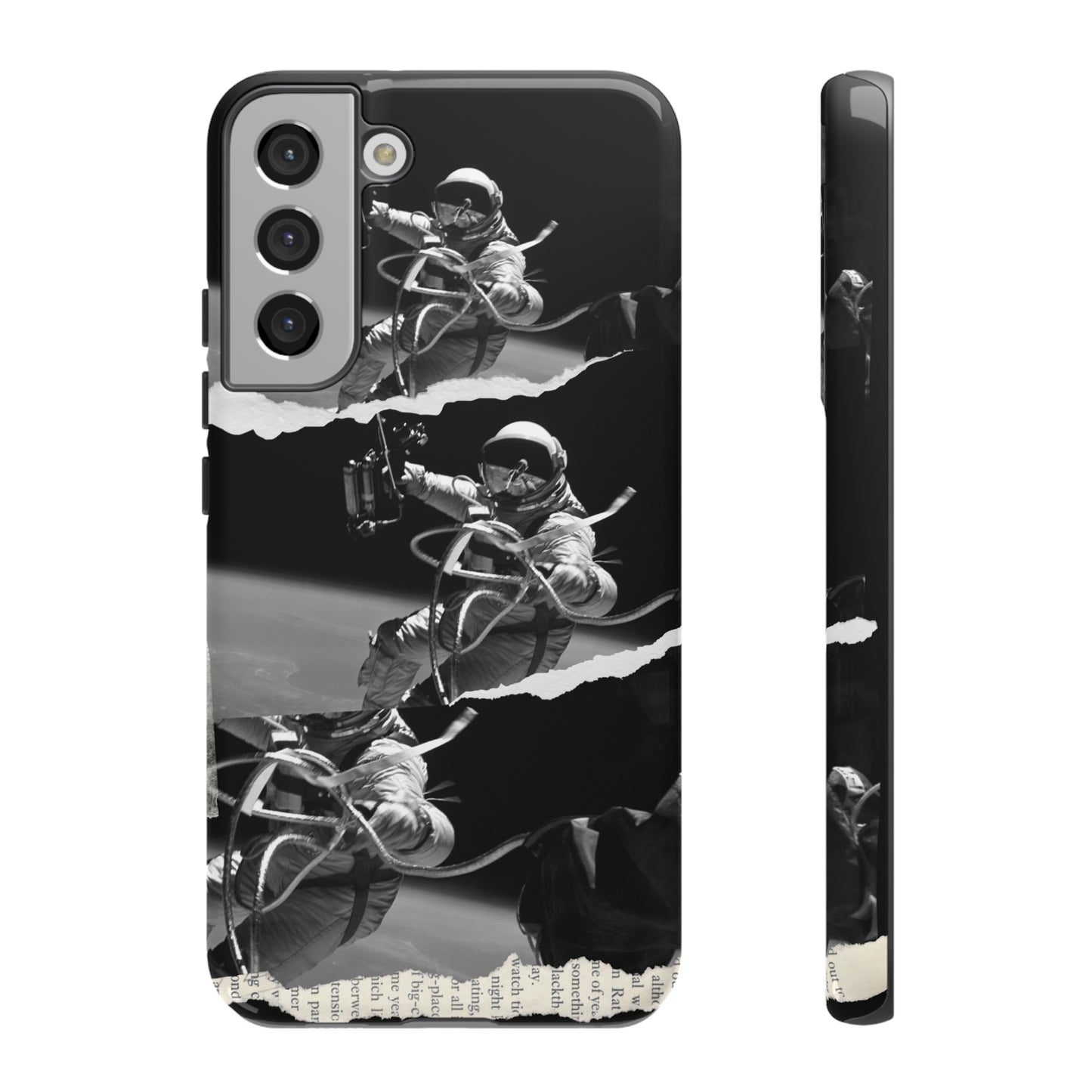 Astronaut Collage Phone Case | iPhone 15 Plus/ Pro, 14, 13, 12| Google Pixel 7, Pro, 5| Samsung Galaxy S23 All Major Phone Models