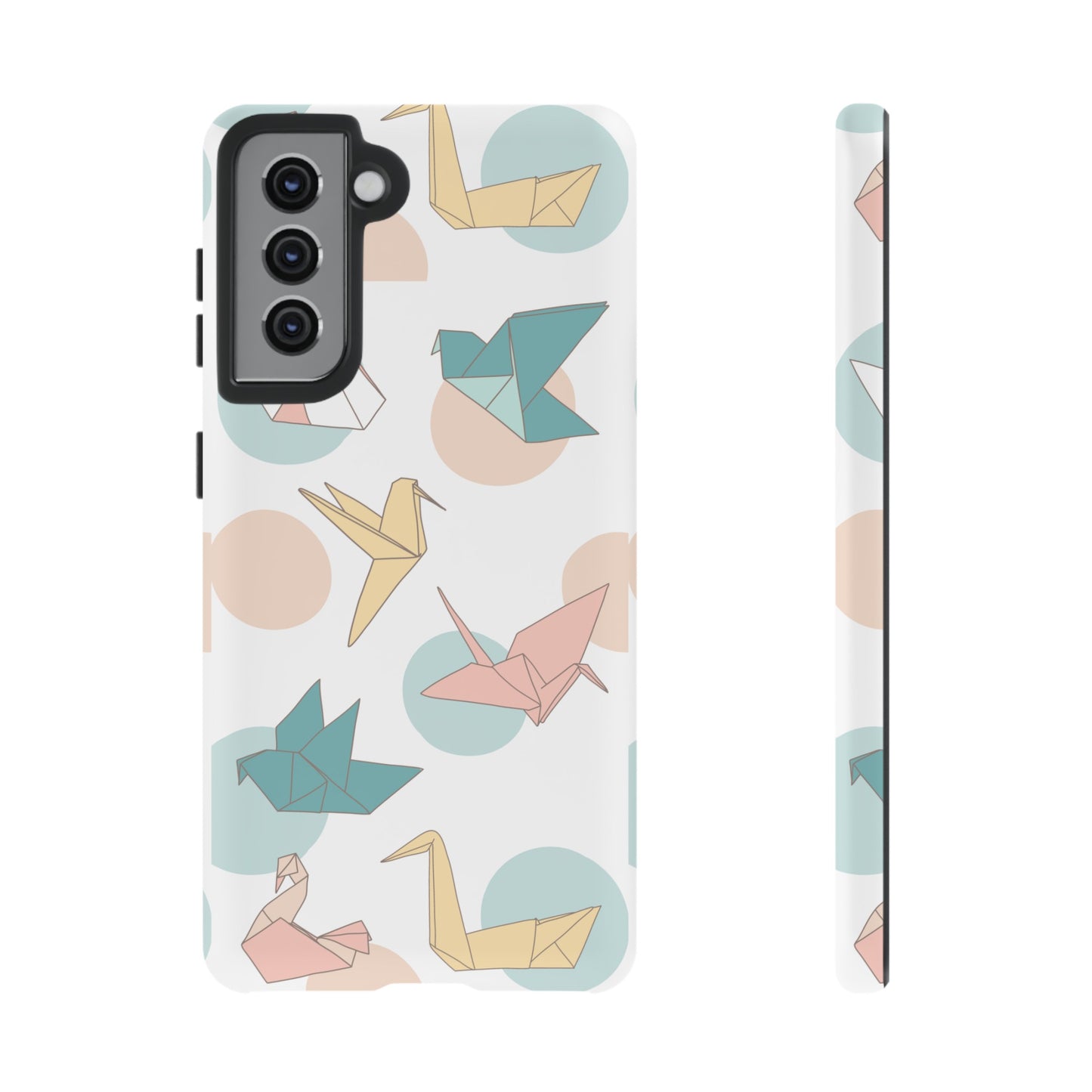 Origami Wallpaper Phone Case | iPhone 15 Plus/ Pro, 14, 13, 12| Google Pixel 7, Pro, 5| Samsung Galaxy S23 All Major Phone Models