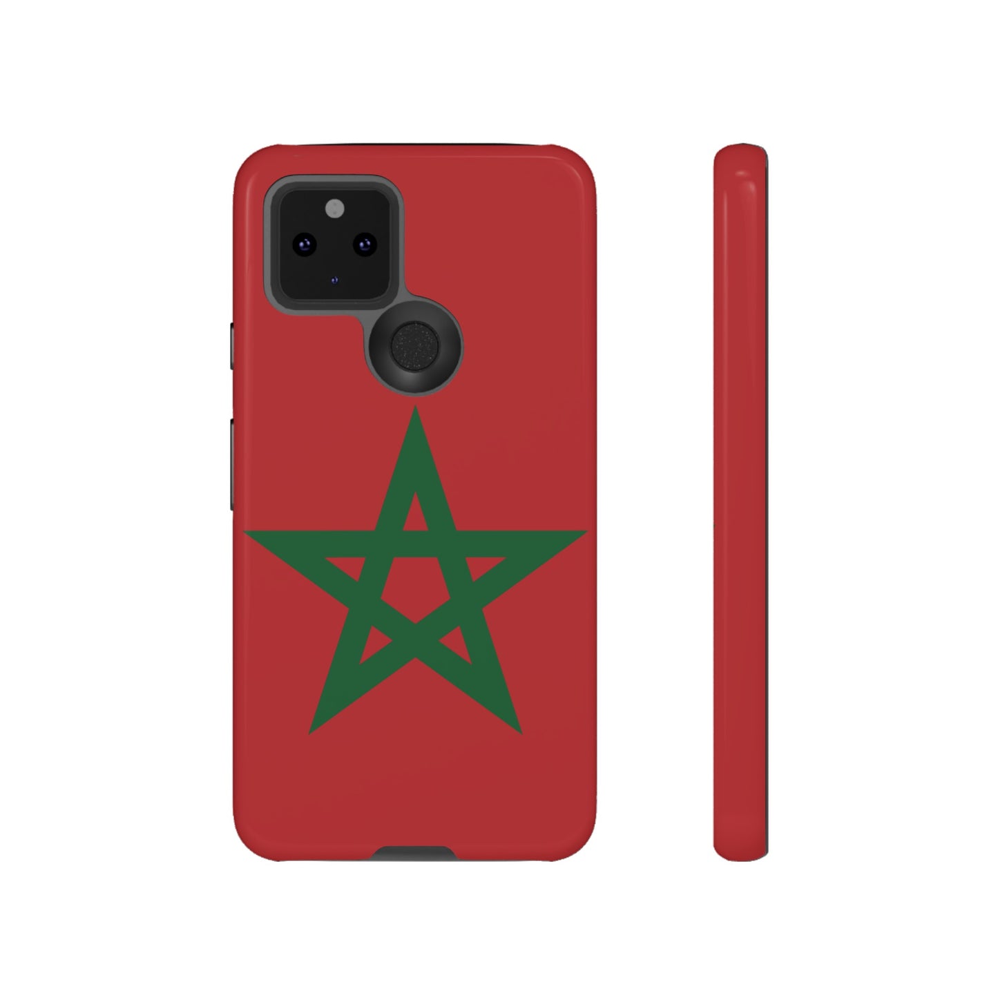 Morocco Flag Phone Case | iPhone 15 Plus/ Pro, 14, 13, 12| Google Pixel 7, Pro, 5| Samsung Galaxy S23 All Major Phone Models