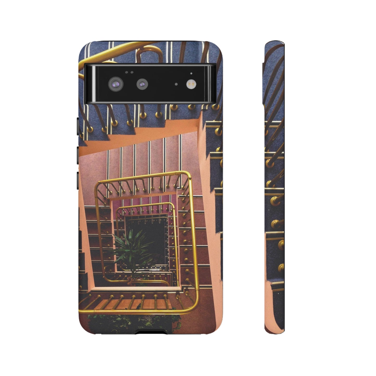 Spiral Staircase Wallpaper Phone Case | iPhone 15 Plus/ Pro, 14, 13, 12| Google Pixel 7, Pro, 5| Samsung Galaxy S23 All Major Phone Models