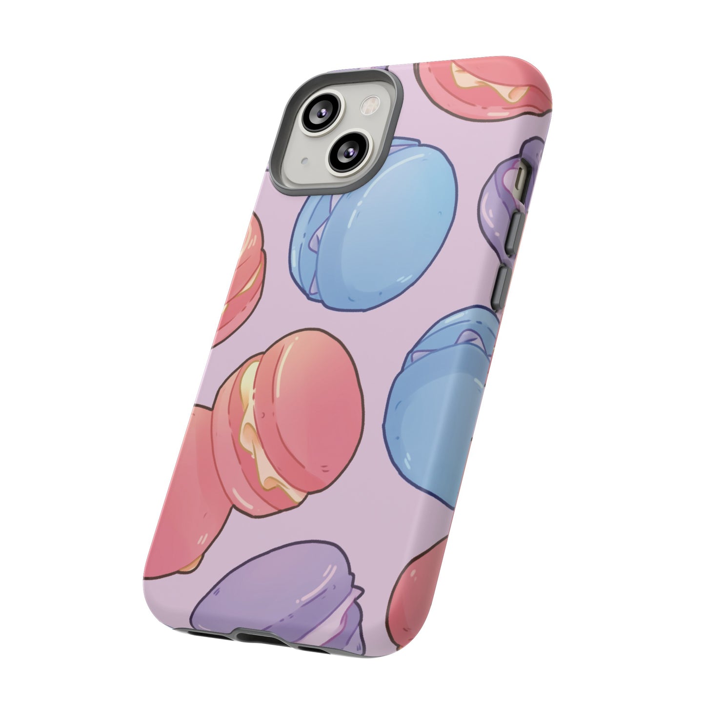 Macaron Wallpaper Phone Case | iPhone 15 Plus/ Pro, 14, 13, 12| Google Pixel 7, Pro, 5| Samsung Galaxy S23 All Major Phone Models