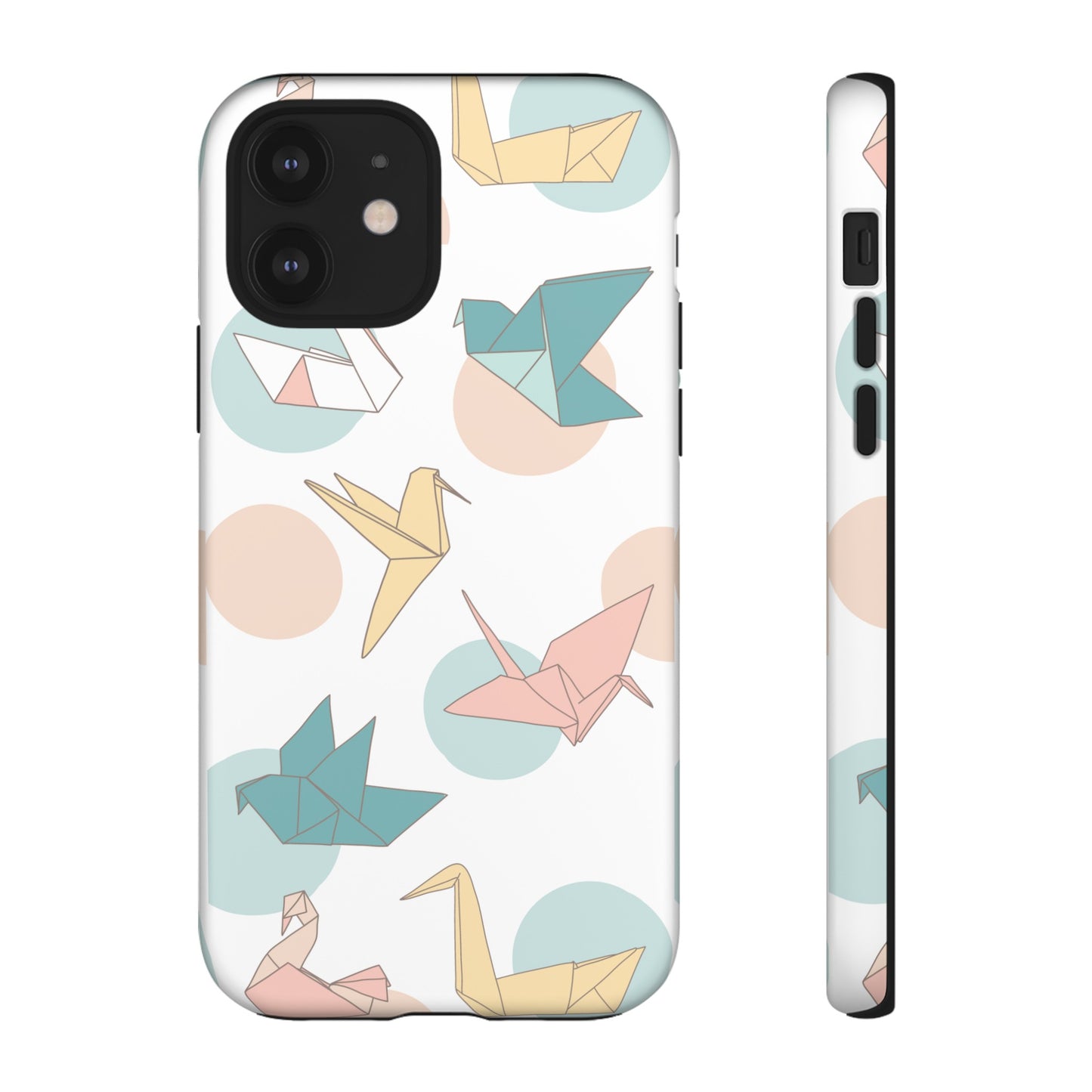 Origami Wallpaper Phone Case | iPhone 15 Plus/ Pro, 14, 13, 12| Google Pixel 7, Pro, 5| Samsung Galaxy S23 All Major Phone Models