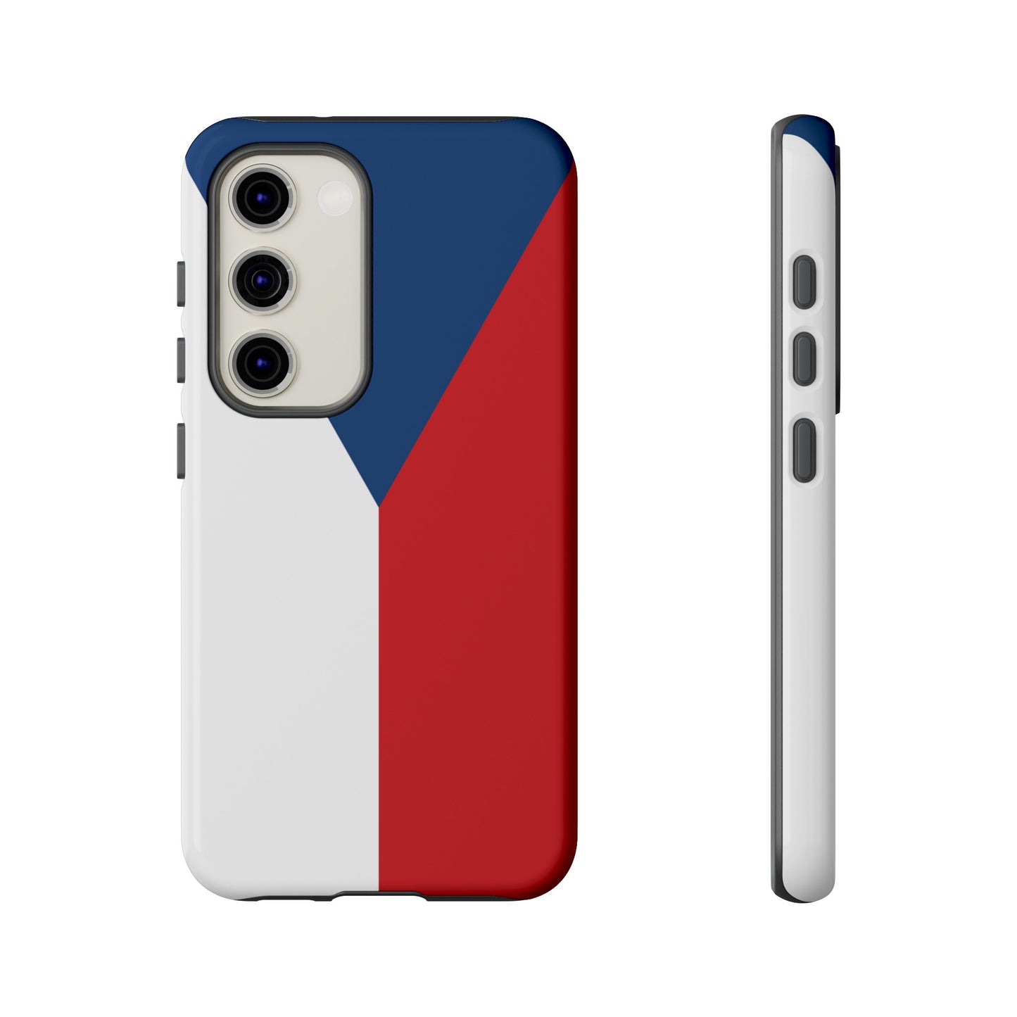 Czechia Flag Phone Case | iPhone 15 Plus/ Pro, 14, 13, 12| Google Pixel 7, Pro, 5| Samsung Galaxy S23 All Major Phone Models