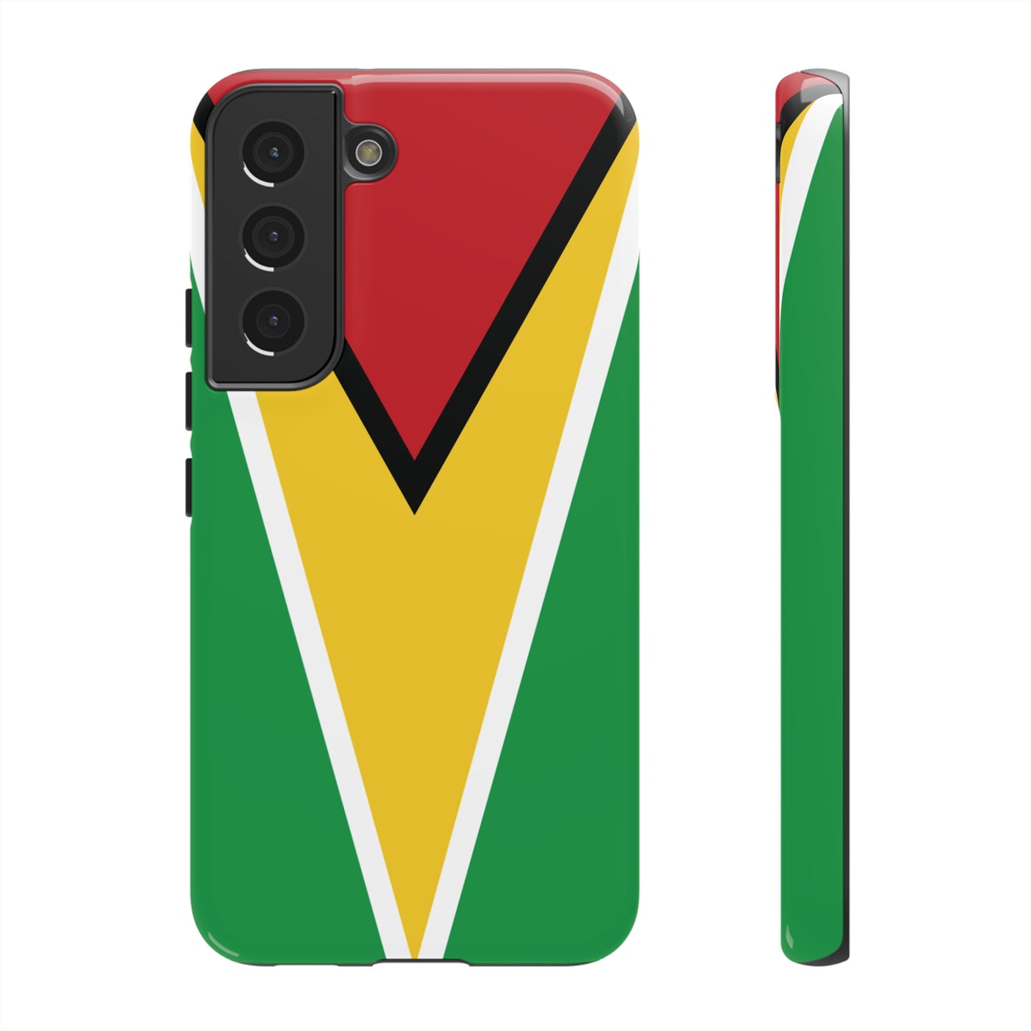 Guyana Flag Phone Case | iPhone 15 Plus/ Pro, 14, 13, 12| Google Pixel 7, Pro, 5| Samsung Galaxy S23 All Major Phone Models