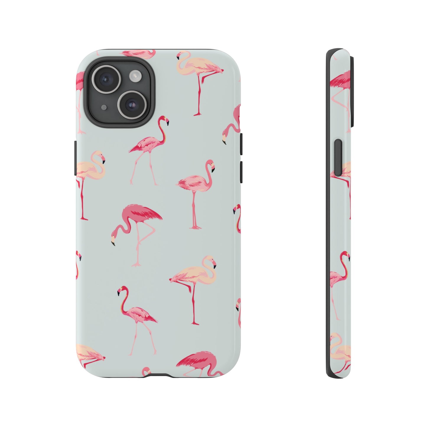 Flamingo Wallpaper Phone Case | iPhone 15 Plus/ Pro, 14, 13, 12| Google Pixel 7, Pro, 5| Samsung Galaxy S23 All Major Phone Models