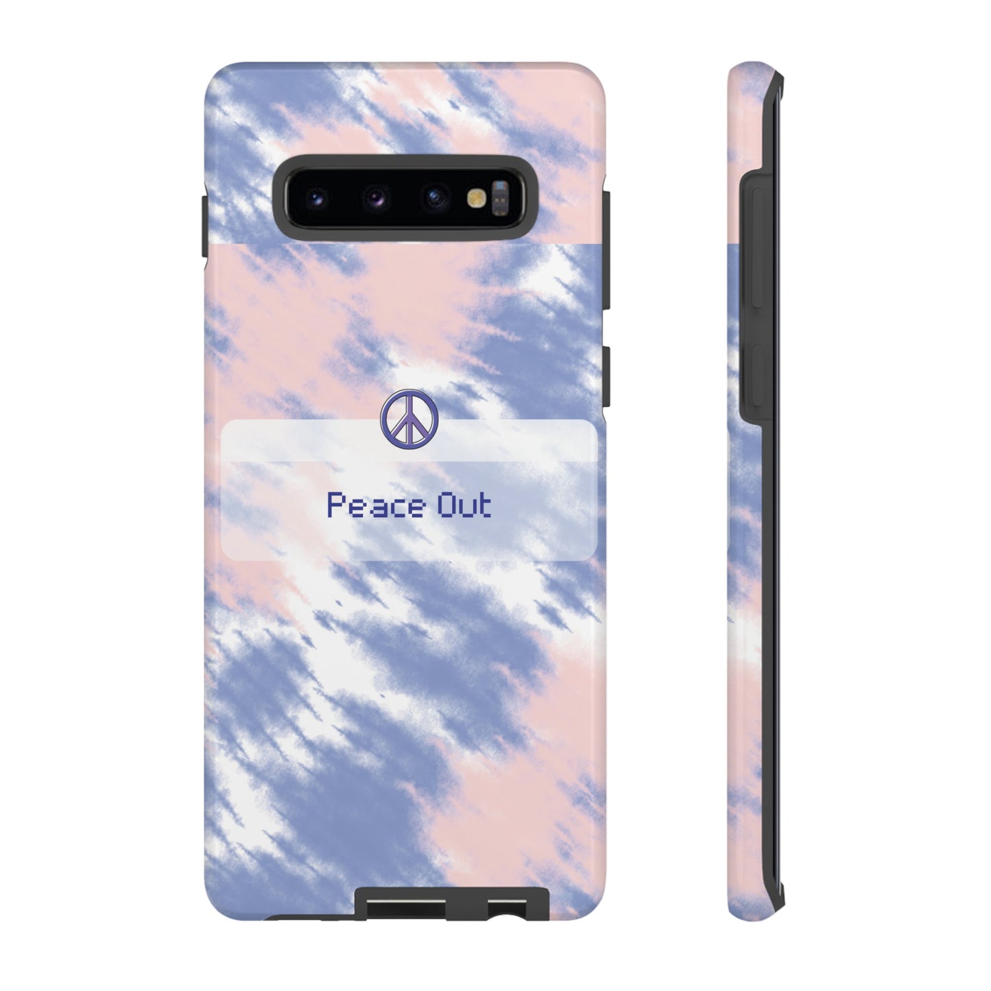 Peace Out Wallpaper Phone Case | iPhone 15 Plus/ Pro, 14, 13, 12| Google Pixel 7, Pro, 5| Samsung Galaxy S23 All Major Phone Models