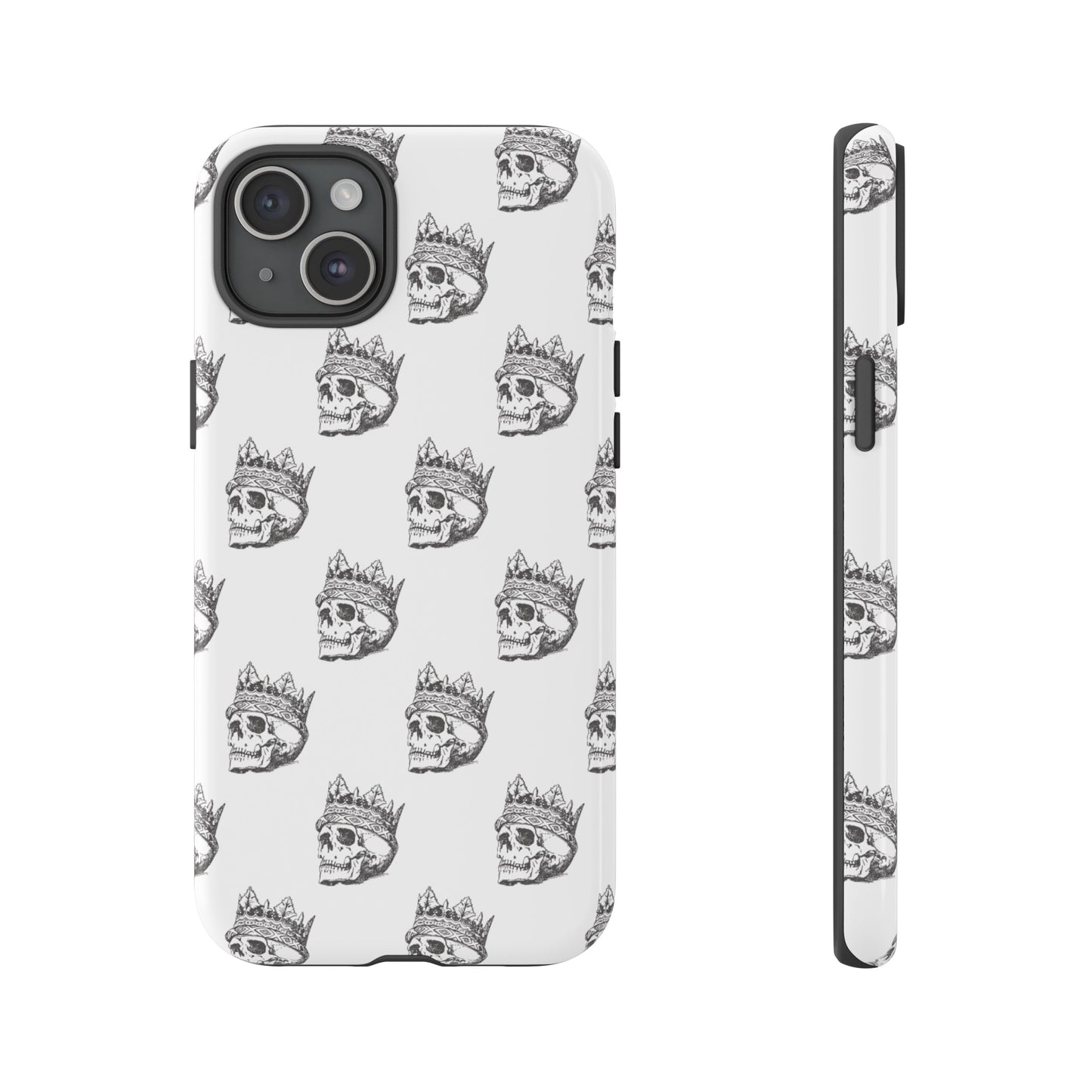 Skull Wallpaper Phone Case | iPhone 15 Plus/ Pro, 14, 13, 12| Google Pixel 7, Pro, 5| Samsung Galaxy S23 All Major Phone Models