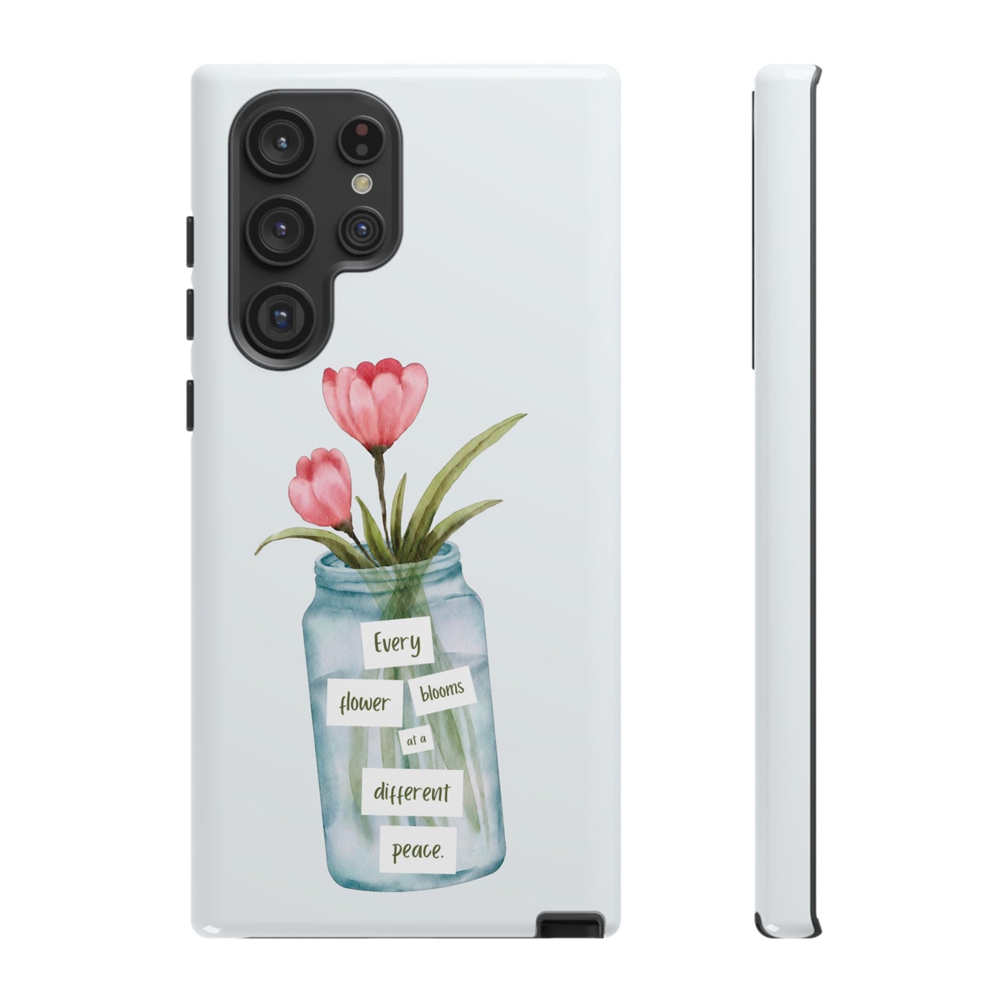 Flowers in a Jar Wallpaper Phone Case | iPhone 15 Plus/ Pro, 14, 13, 12| Google Pixel 7, Pro, 5| Samsung Galaxy S23 All Major Phone Models