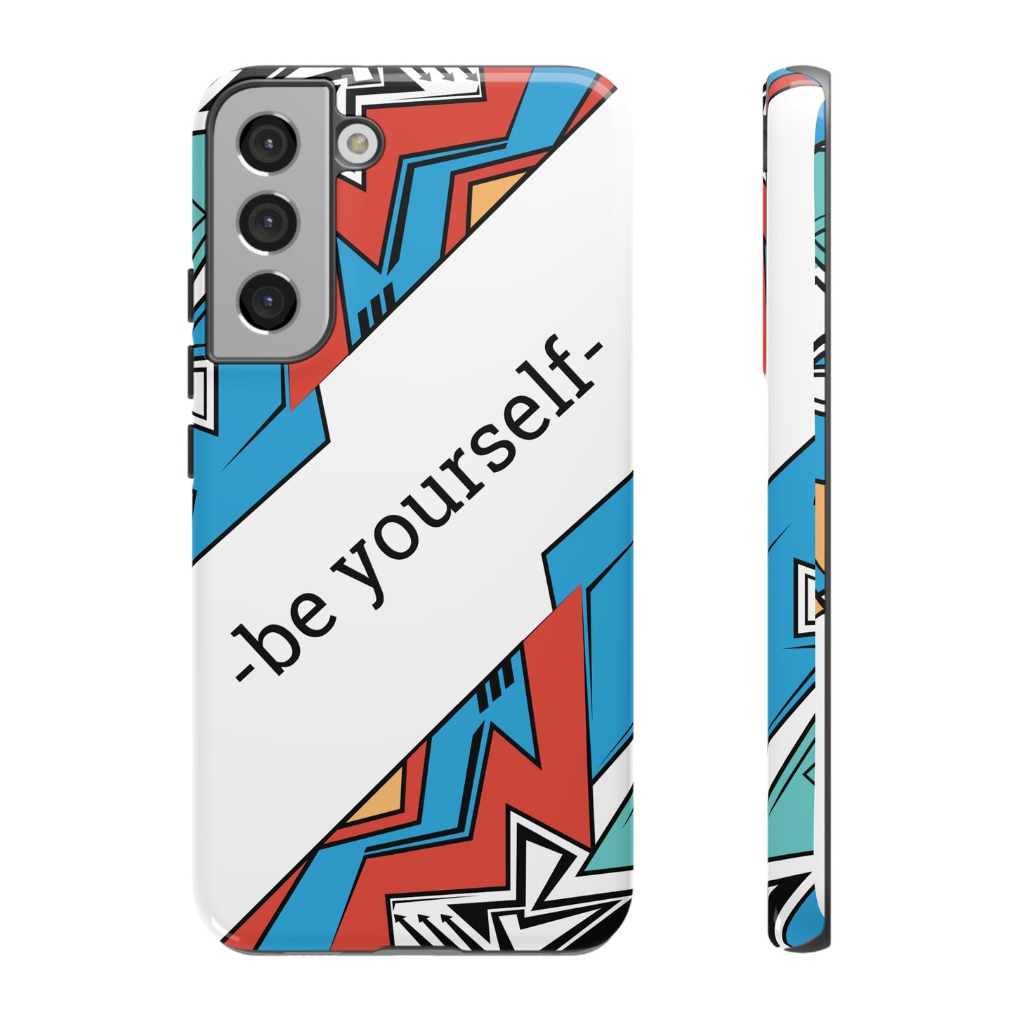 Be Yourself Wallpaper Phone Case | iPhone 15 Plus/ Pro, 14, 13, 12| Google Pixel 7, Pro, 5| Samsung Galaxy S23 All Major Phone Models