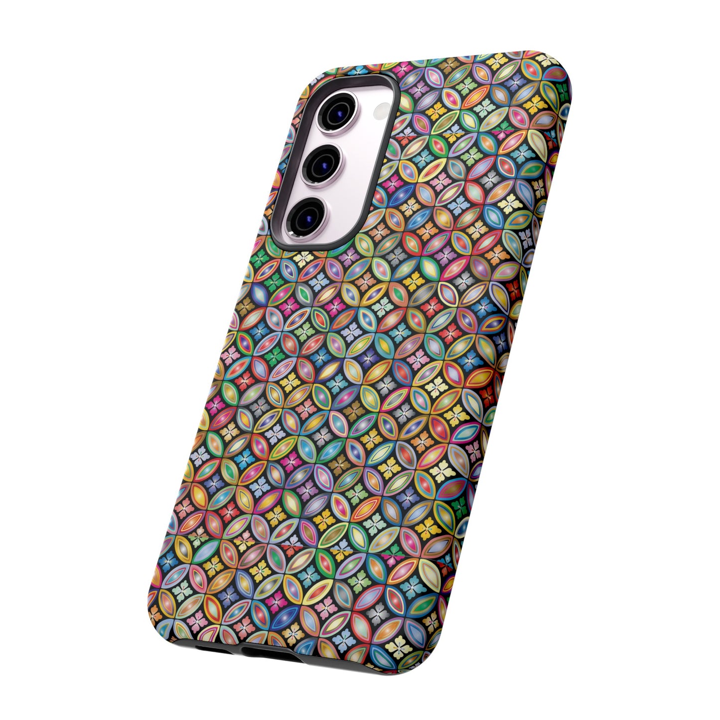 Geometric Pattern Wallpaper Phone Case | iPhone 15 Plus/ Pro, 14, 13, 12| Google Pixel 7, Pro, 5| Samsung Galaxy S23 All Major Phone Models