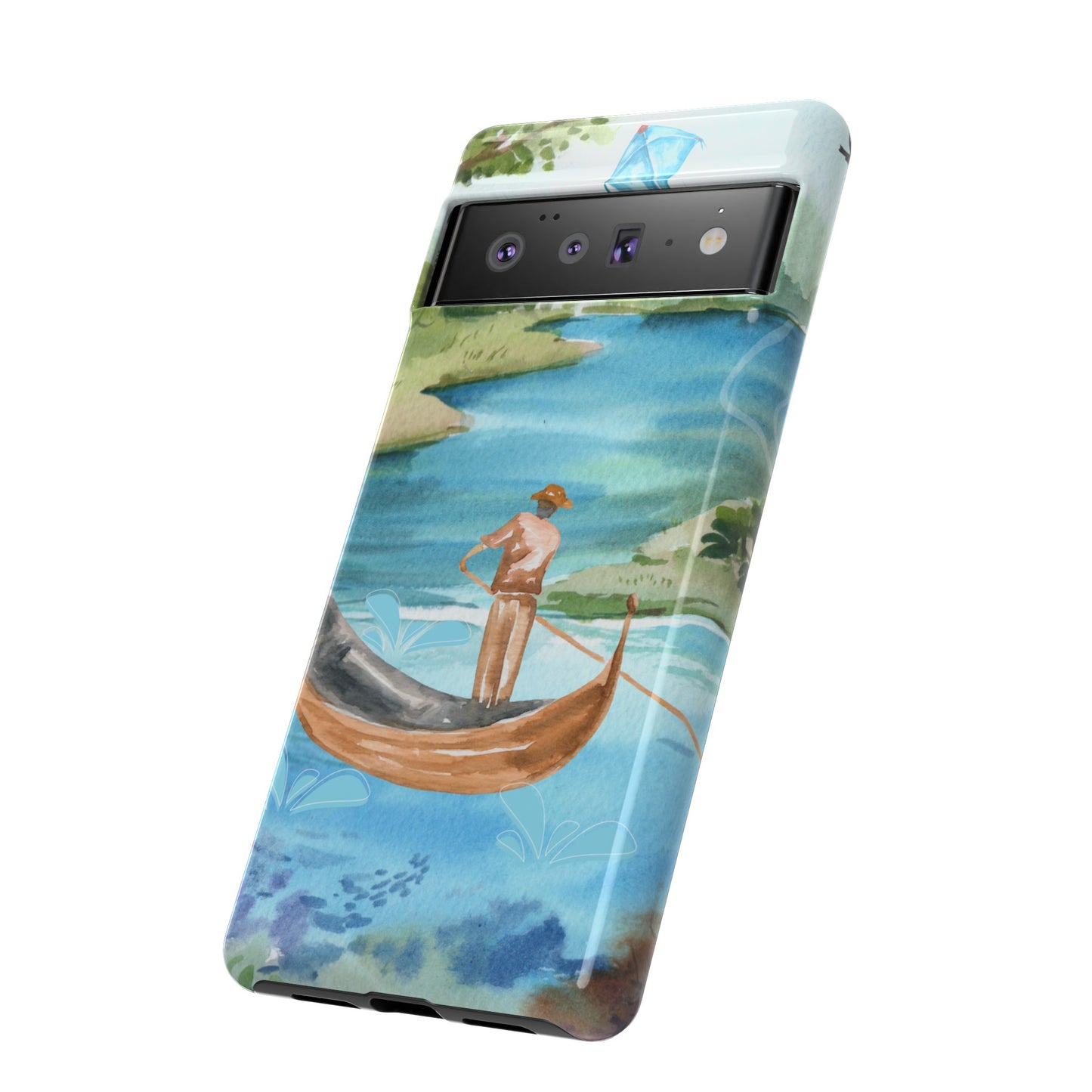 Boat Escape Phone Case | iPhone 15 Plus/ Pro, 14, 13, 12| Google Pixel 7, Pro, 5| Samsung Galaxy S23 All Major Phone Models