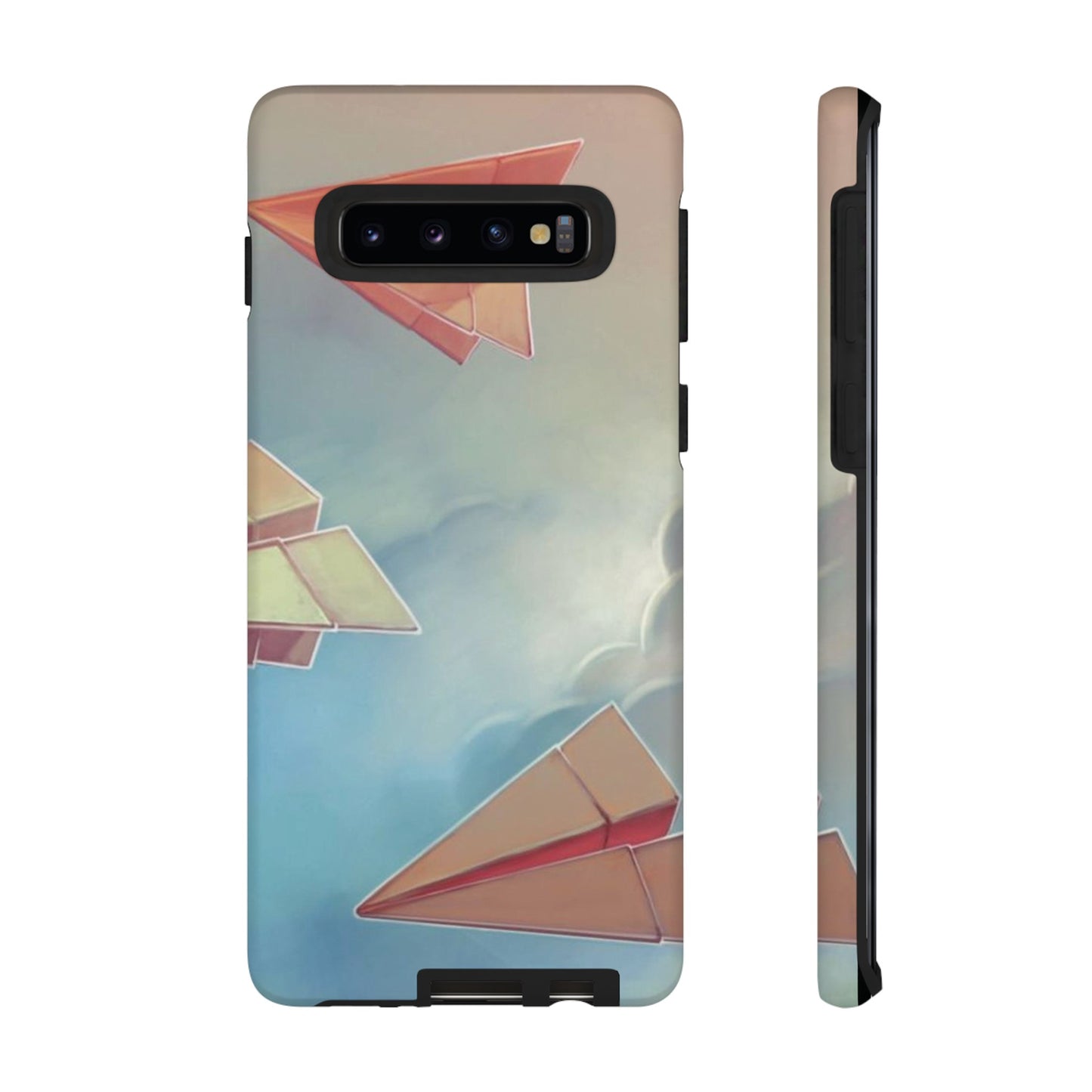 Paper Plane Wallpaper Phone Case | iPhone 15 Plus/ Pro, 14, 13, 12| Google Pixel 7, Pro, 5| Samsung Galaxy S23 All Major Phone Models