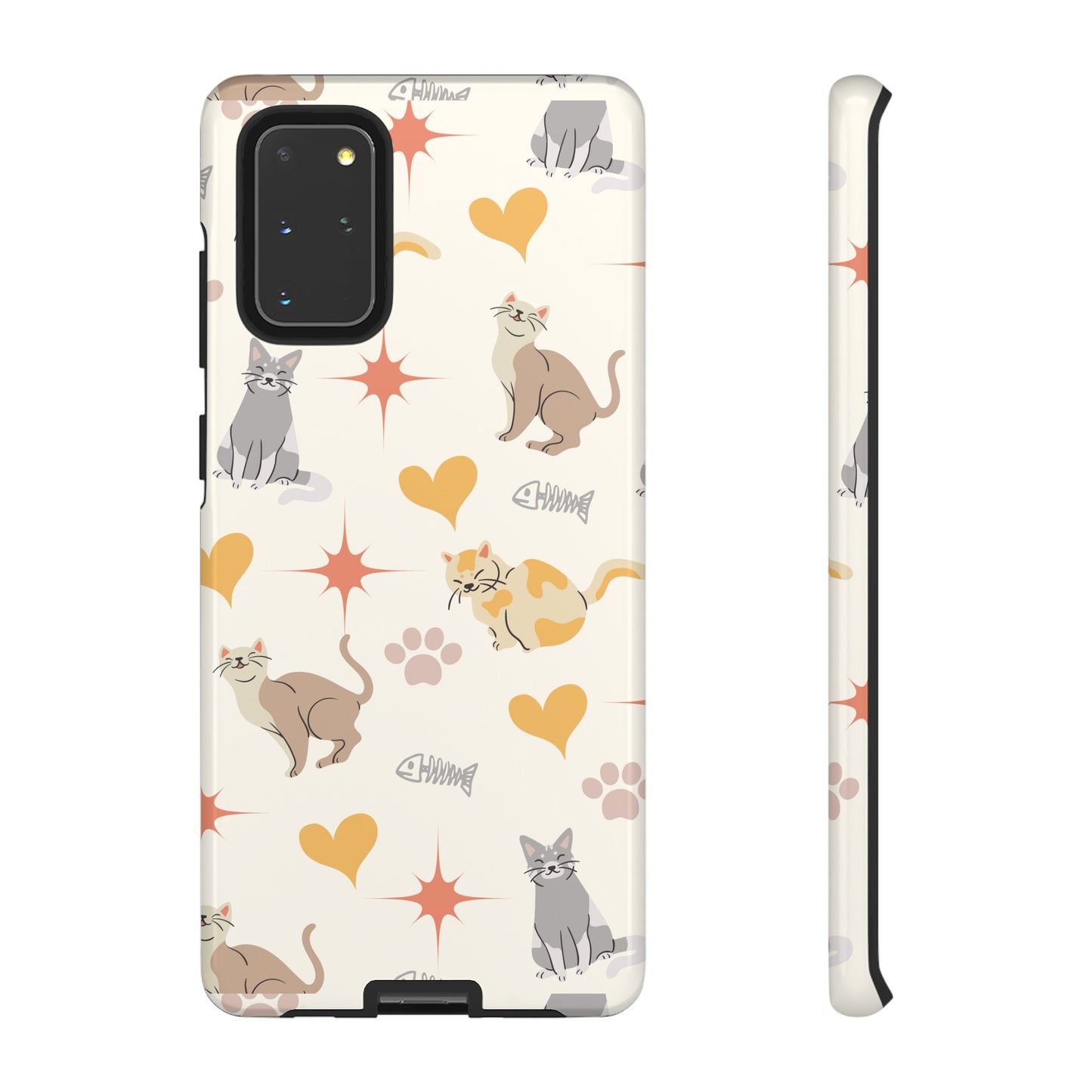 Cute Cat Wallpaper Phone Case | iPhone 15 Plus/ Pro, 14, 13, 12| Google Pixel 7, Pro, 5| Samsung Galaxy S23 All Major Phone Models