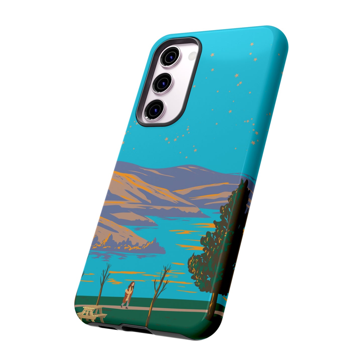 Afternoon Stroll Phone Case| iPhone 15 Plus/ Pro, 14, 13, 12| Google Pixel 7, Pro, 5| Samsung Galaxy S23 All Major Phone Models