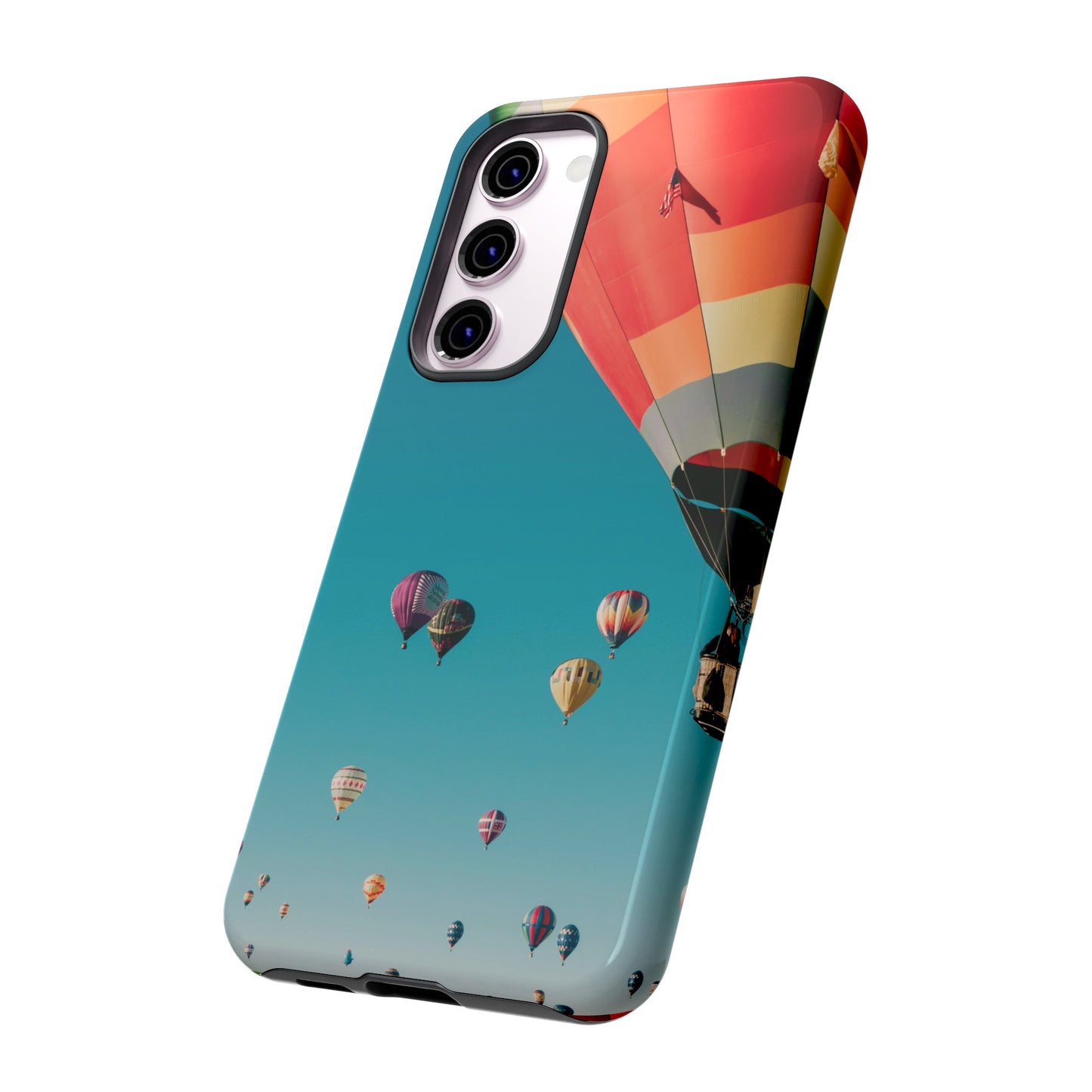 Hot Air Balloon Wallpaper Phone Case | iPhone 15 Plus/ Pro, 14, 13, 12| Google Pixel 7, Pro, 5| Samsung Galaxy S23 All Major Phone Models