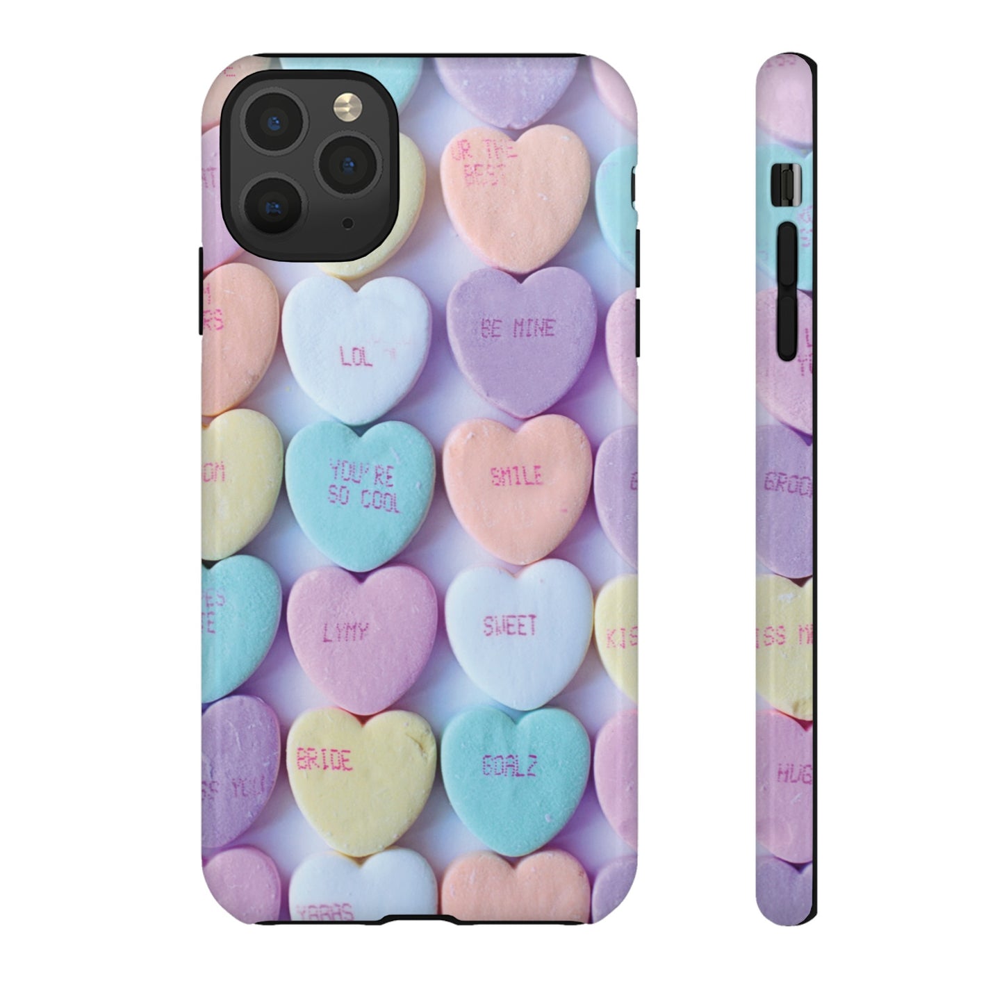 Hearts Valentine's Day Wallpaper Phone Case | iPhone 15 Plus/ Pro, 14, 13, 12| Google Pixel 7, Pro, 5| Samsung Galaxy S23 All Major Phone Models