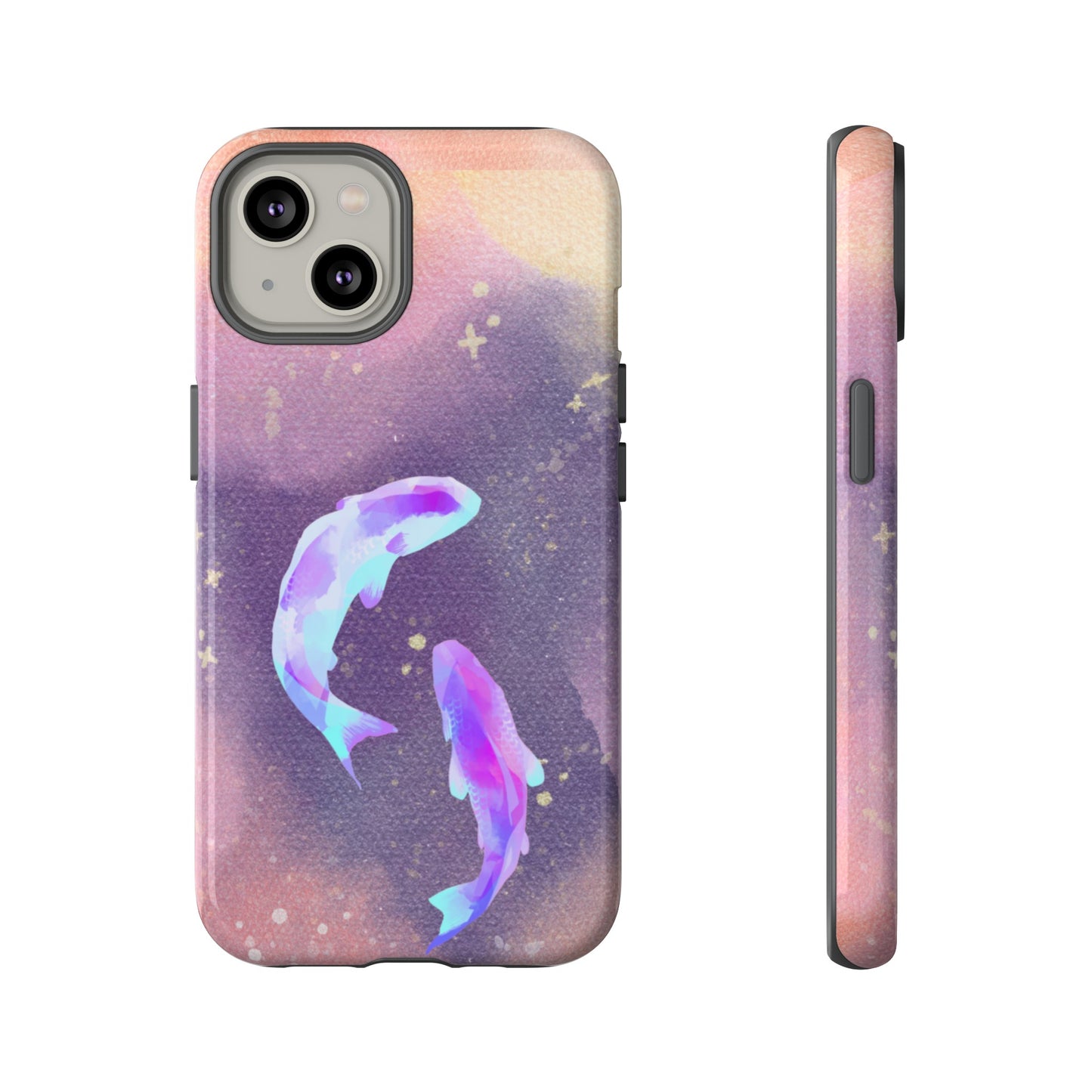 Cosmic Koi Phone Case | iPhone 15 Plus/ Pro, 14, 13, 12| Google Pixel 7, Pro, 5| Samsung Galaxy S23 All Major Phone Models