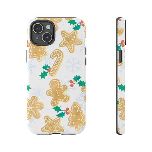 Gingerbread Wallpaper Phone Case | iPhone 15 Plus/ Pro, 14, 13, 12| Google Pixel 7, Pro, 5| Samsung Galaxy S23 All Major Phone Models