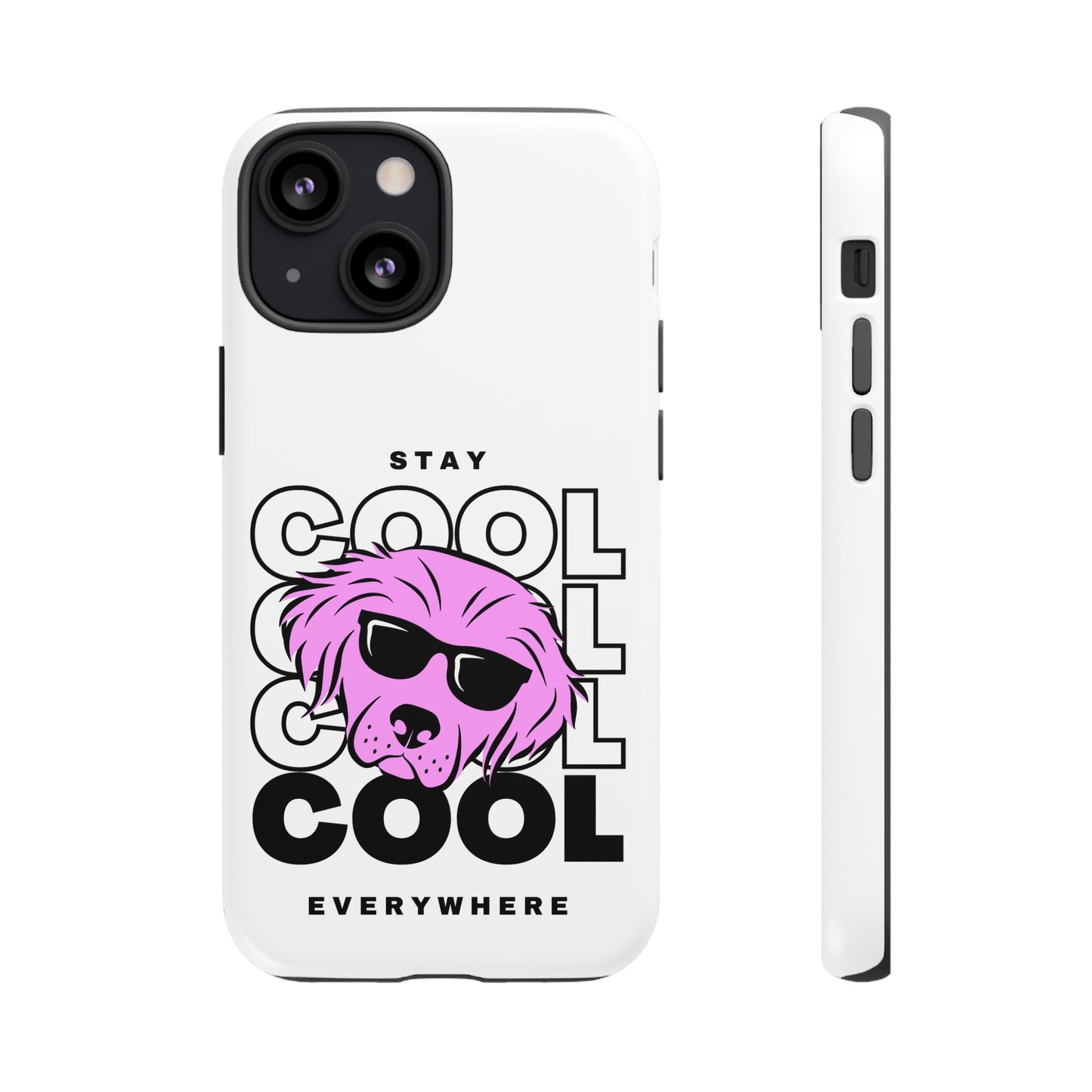 Stay Cool Phone Case | iPhone 15 Plus/ Pro, 14, 13, 12| Google Pixel 7, Pro, 5| Samsung Galaxy S23 All Major Phone Models