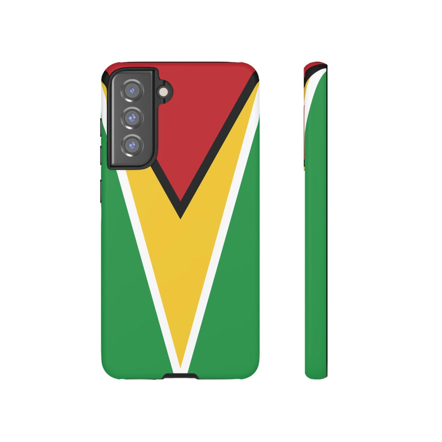 Guyana Flag Phone Case | iPhone 15 Plus/ Pro, 14, 13, 12| Google Pixel 7, Pro, 5| Samsung Galaxy S23 All Major Phone Models