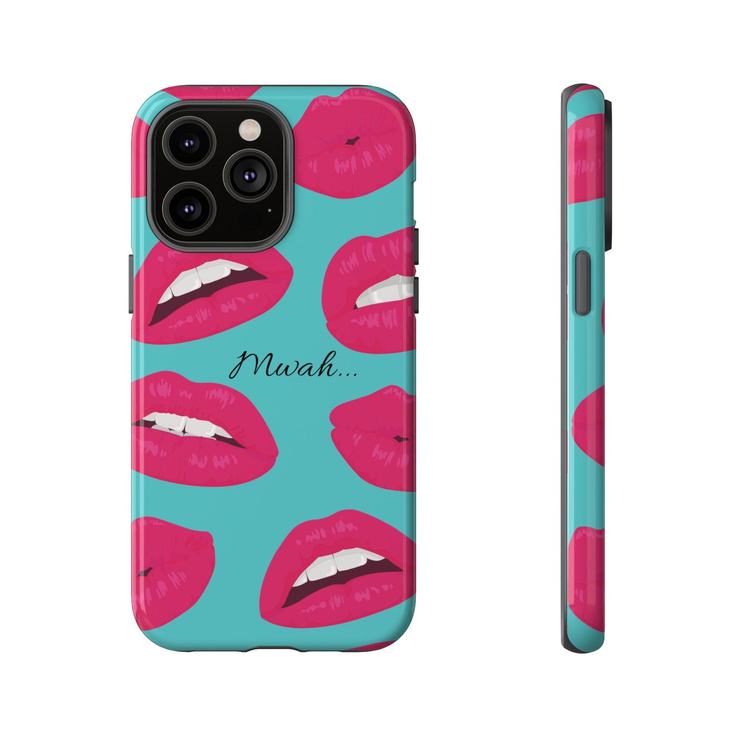 Mwah! Wallpaper Phone Case | iPhone 15 Plus/ Pro, 14, 13, 12| Google Pixel 7, Pro, 5| Samsung Galaxy S23 All Major Phone Models